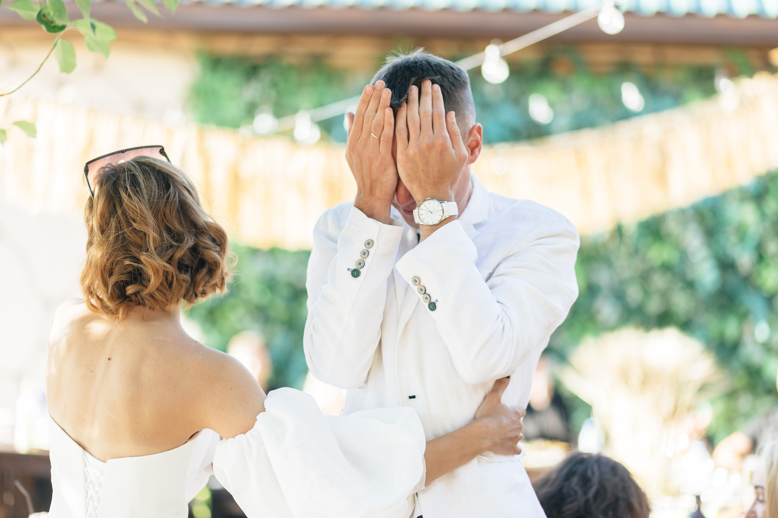 Фуксия/Голубая волна/Зеленый. Портфолио свадебного фотографа. Роман Каргаполов