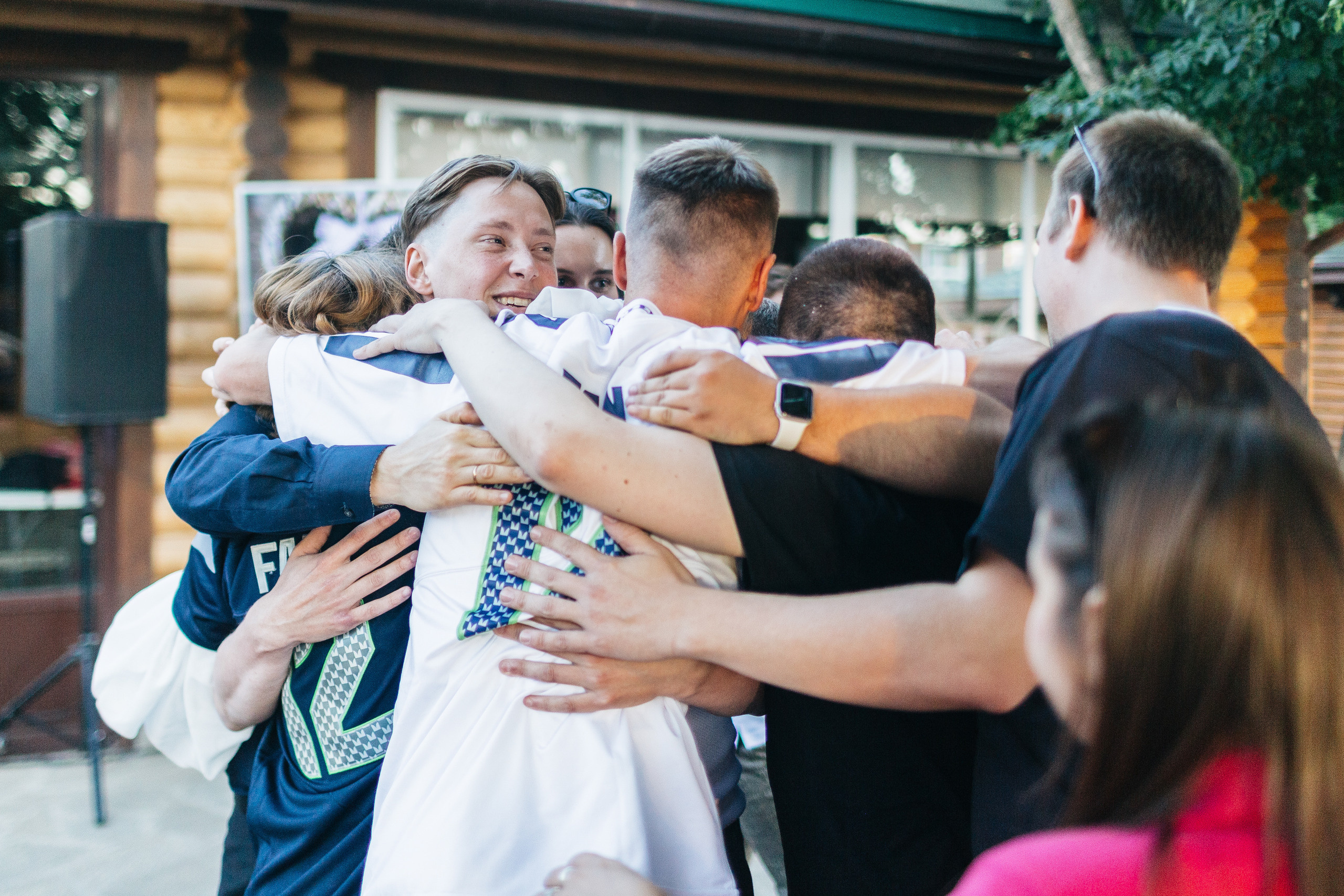 Фуксия/Голубая волна/Зеленый. Портфолио свадебного фотографа. Роман Каргаполов