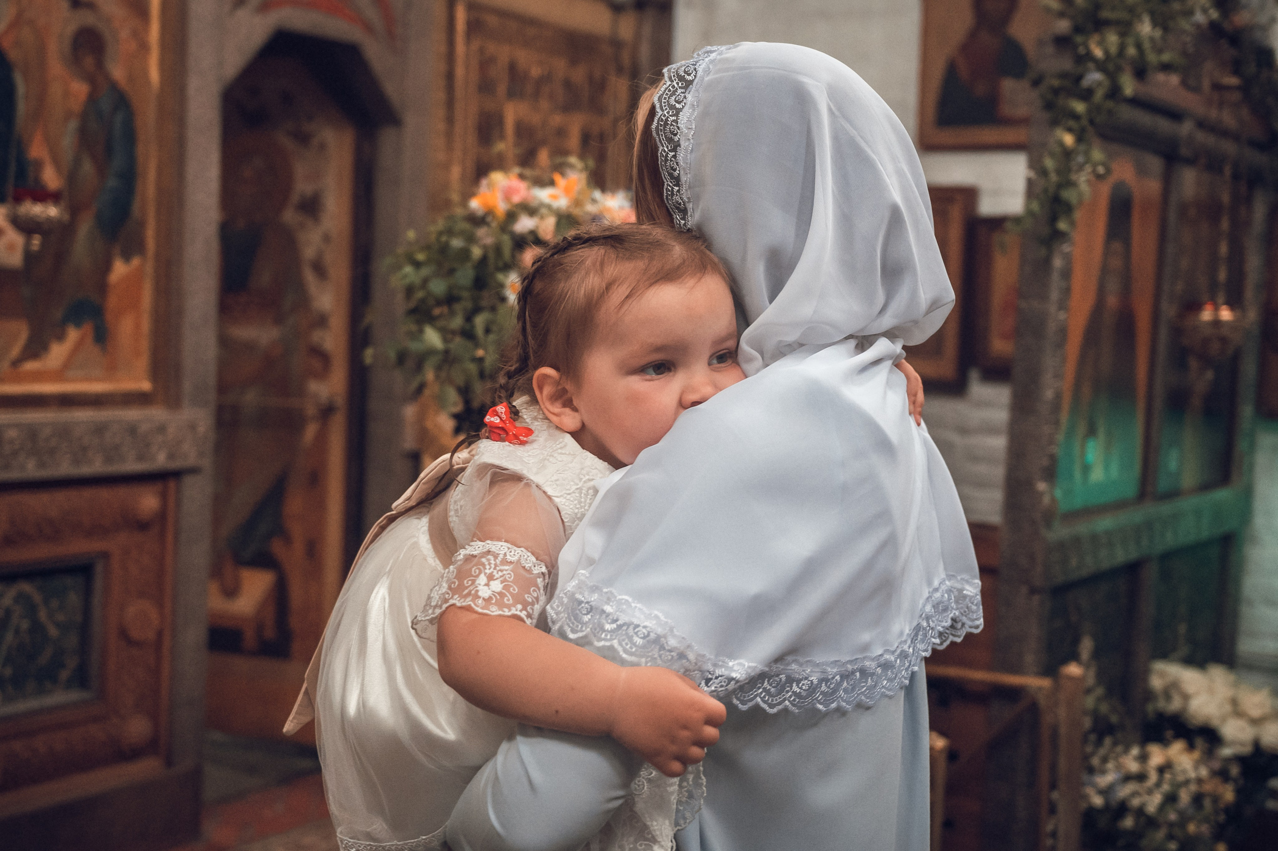 Крещение Марии храм на Мосфильмовской. Фотограф Алёна Мил