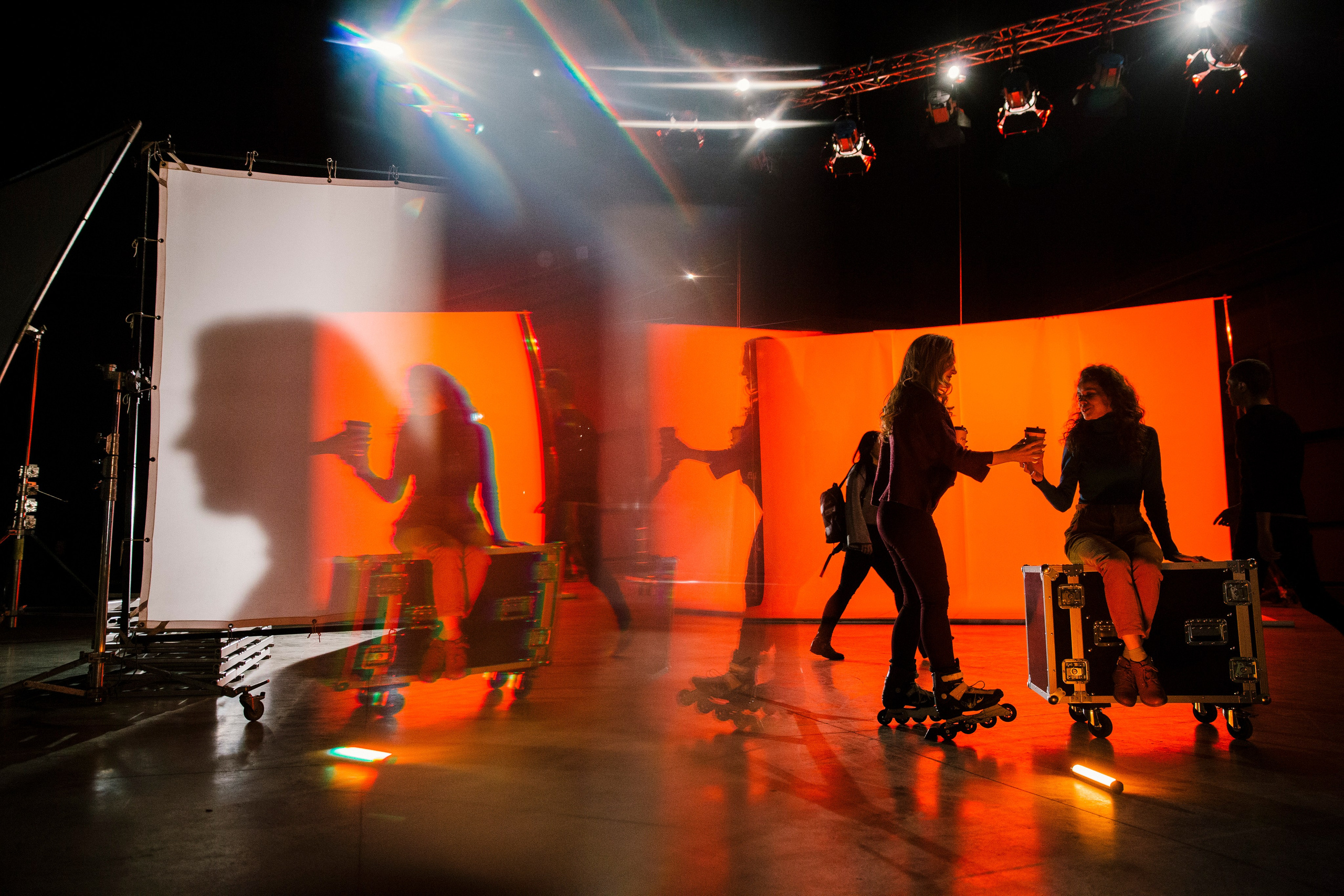 ФК Би-2 & Лиза Громова Мосфильм. Ольга Пилант. АРТ, бэкстейдж, свадебная и семейная фотография, городской портрет, интерьерная фотография