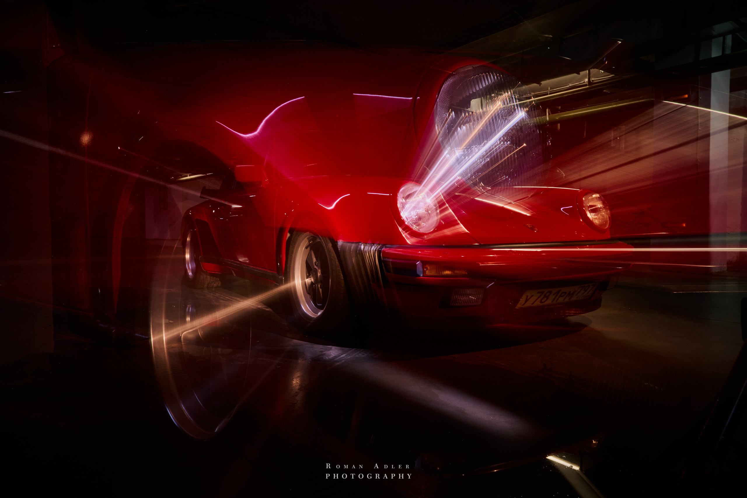 Porsche 911 Turbo. Фотограф Роман Адлер