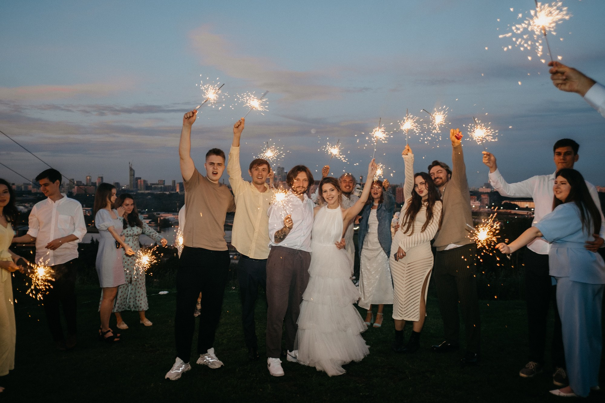 На высоте. Свадебный фотограф Александра Тюлякова