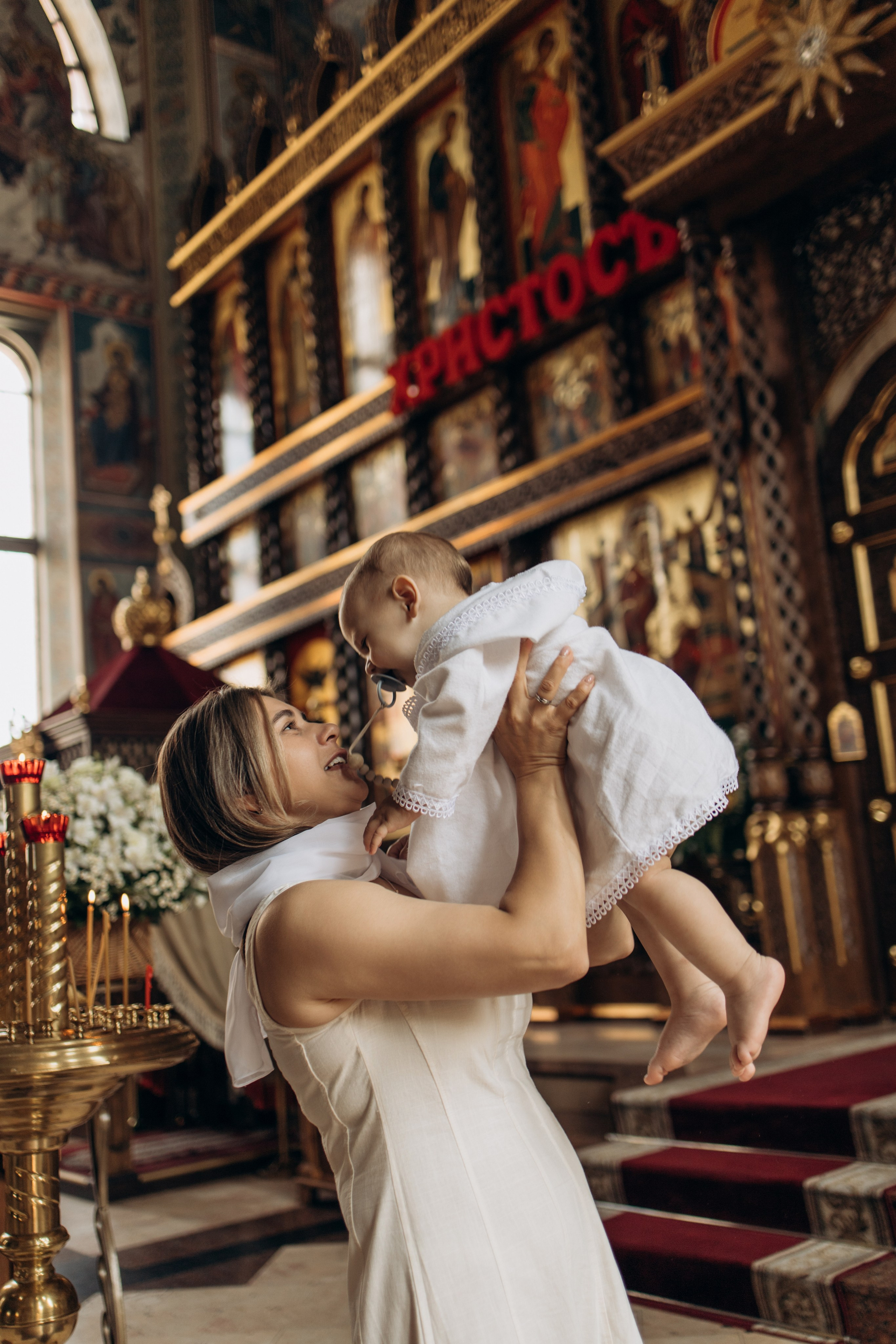 Крещение Радмира. Самый теплый фотограф в Краснодаре Рябоконь Ксения