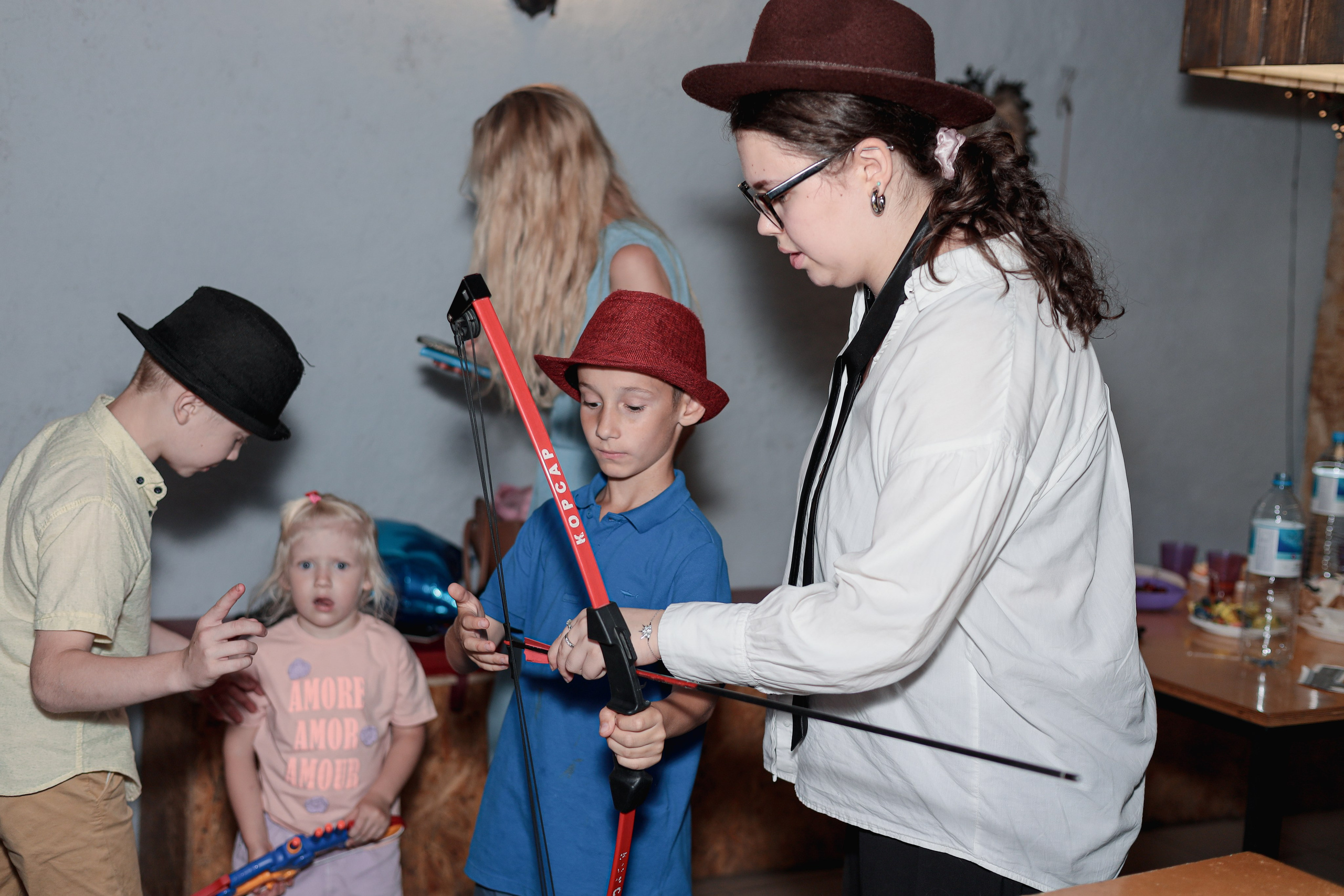 День рождение в стрелковом клубе. Фотограф Надршина Лилия