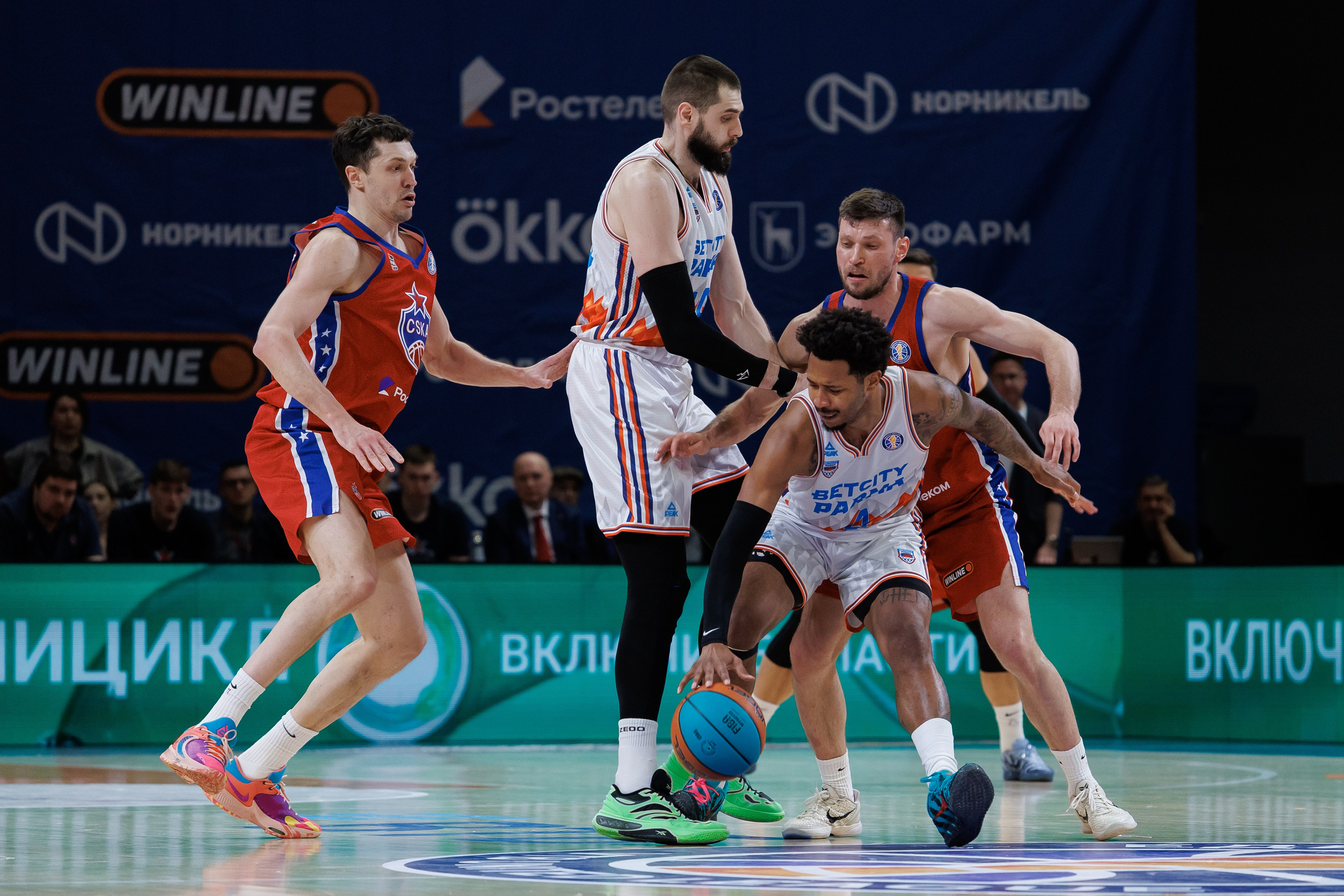 Баскетбол. ЦСКА — ПАРМА