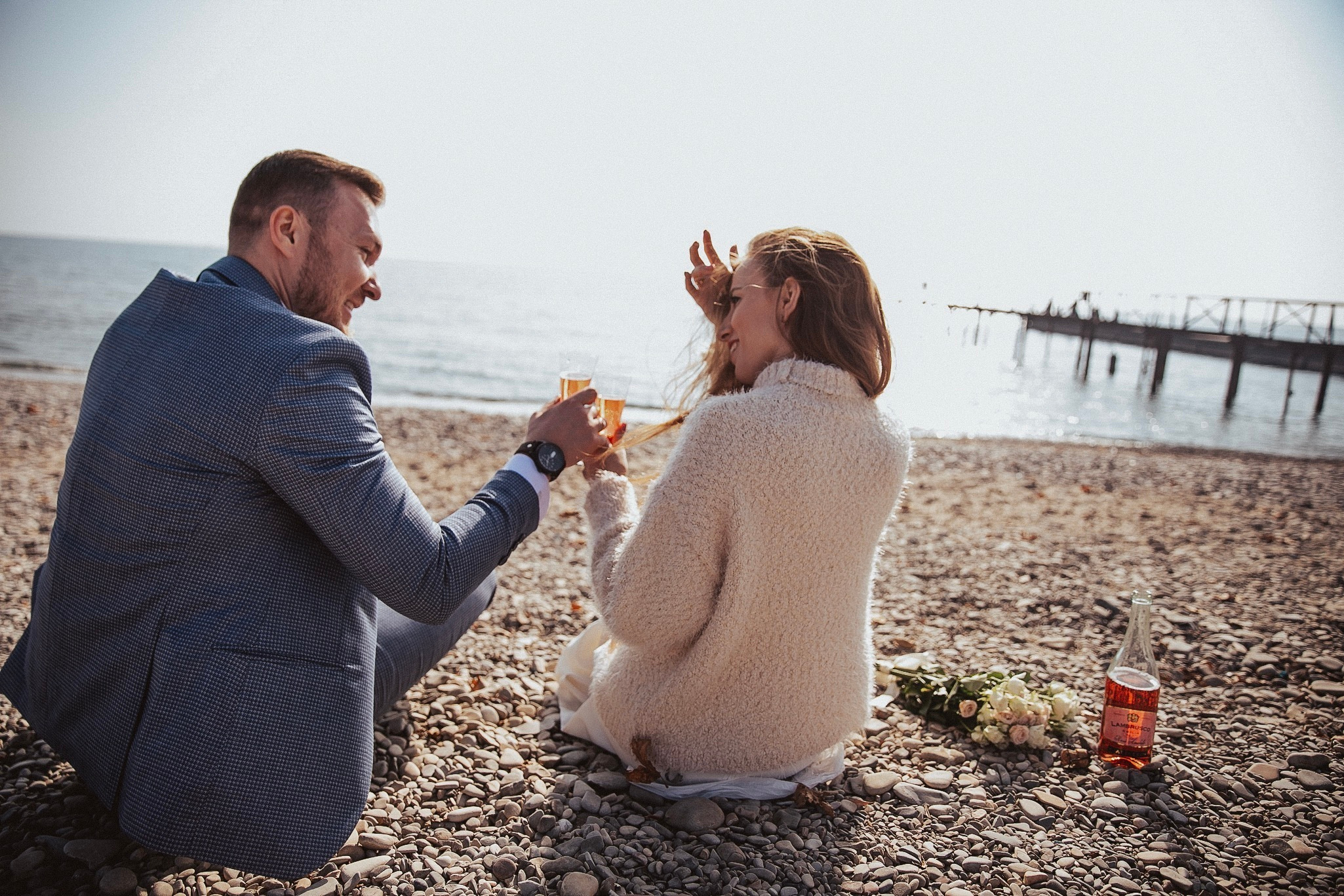 Полина. Валера.Море. Фотограф в Санкт Петербурге и Москве Анастасия Сиволод