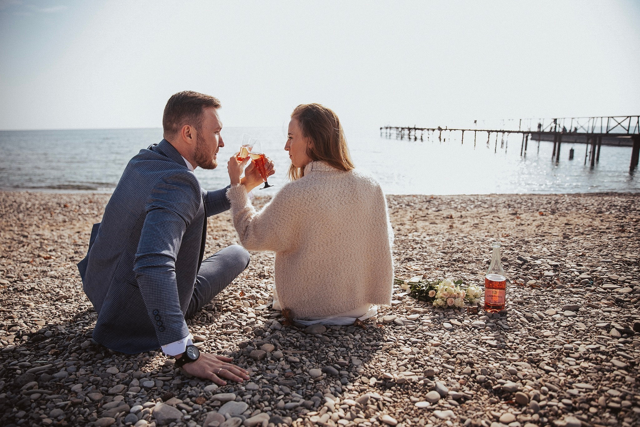 Полина. Валера.Море. Фотограф в Санкт Петербурге и Москве Анастасия Сиволод