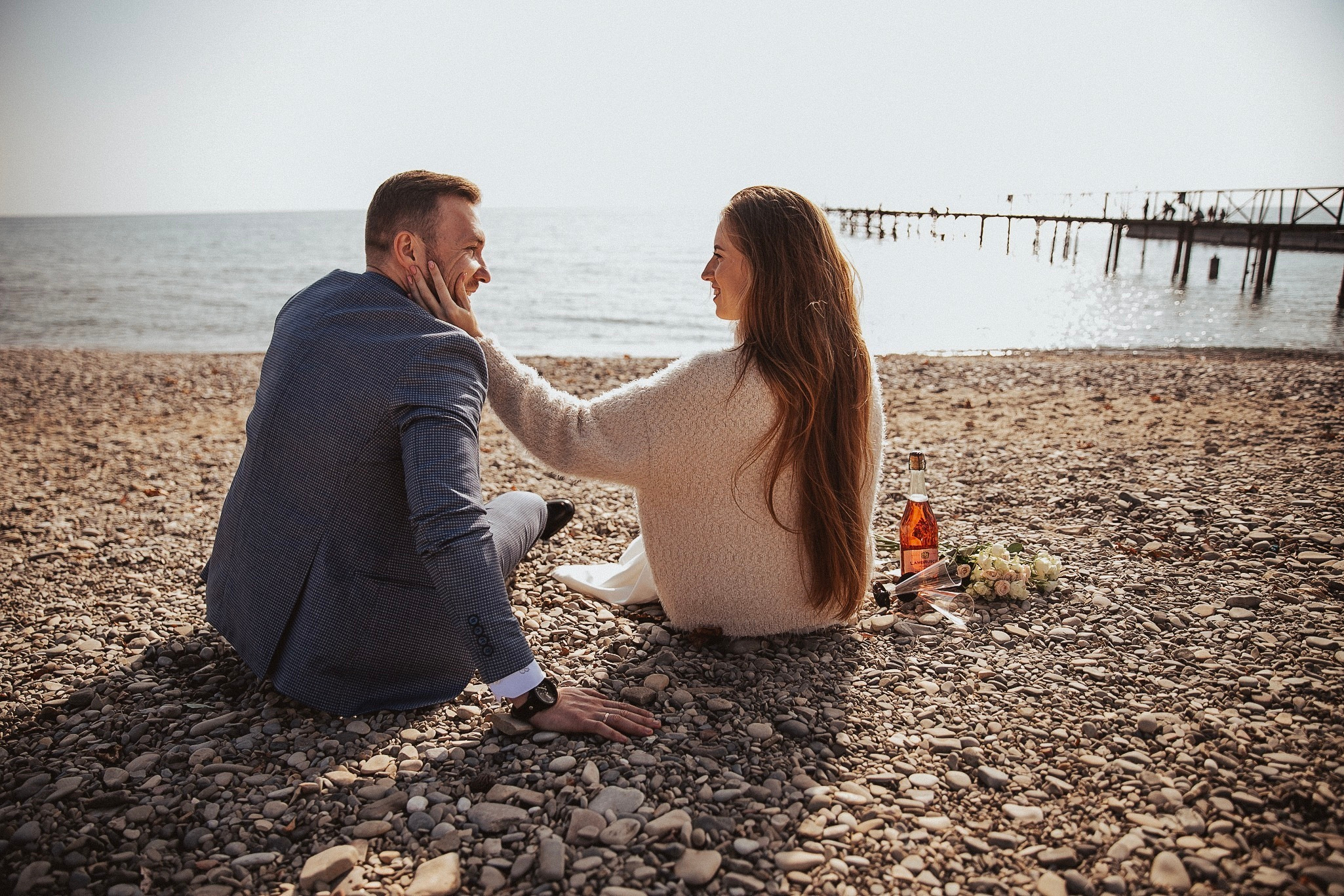 Полина. Валера.Море. Фотограф в Санкт Петербурге и Москве Анастасия Сиволод