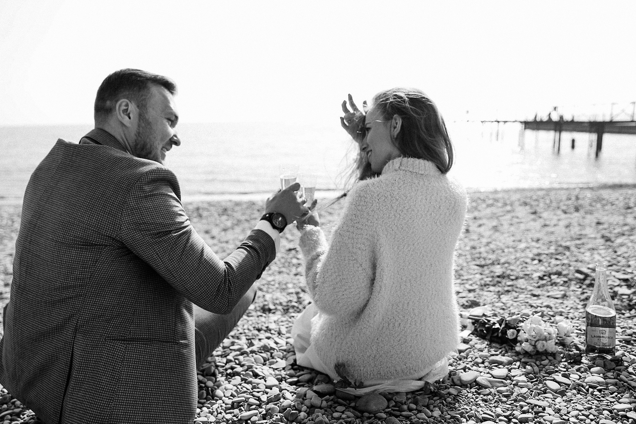 Полина. Валера.Море. Фотограф в Санкт Петербурге и Москве Анастасия Сиволод