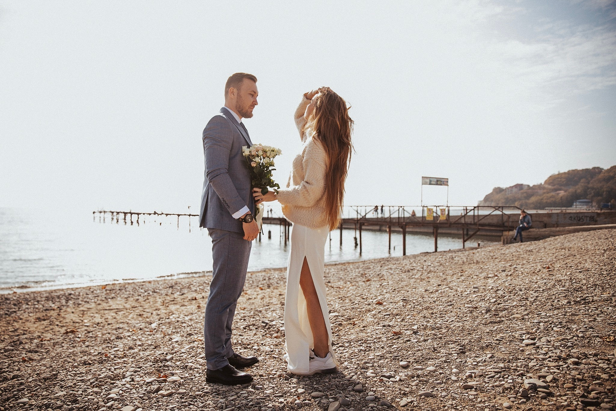 Полина. Валера.Море. Фотограф в Санкт Петербурге и Москве Анастасия Сиволод