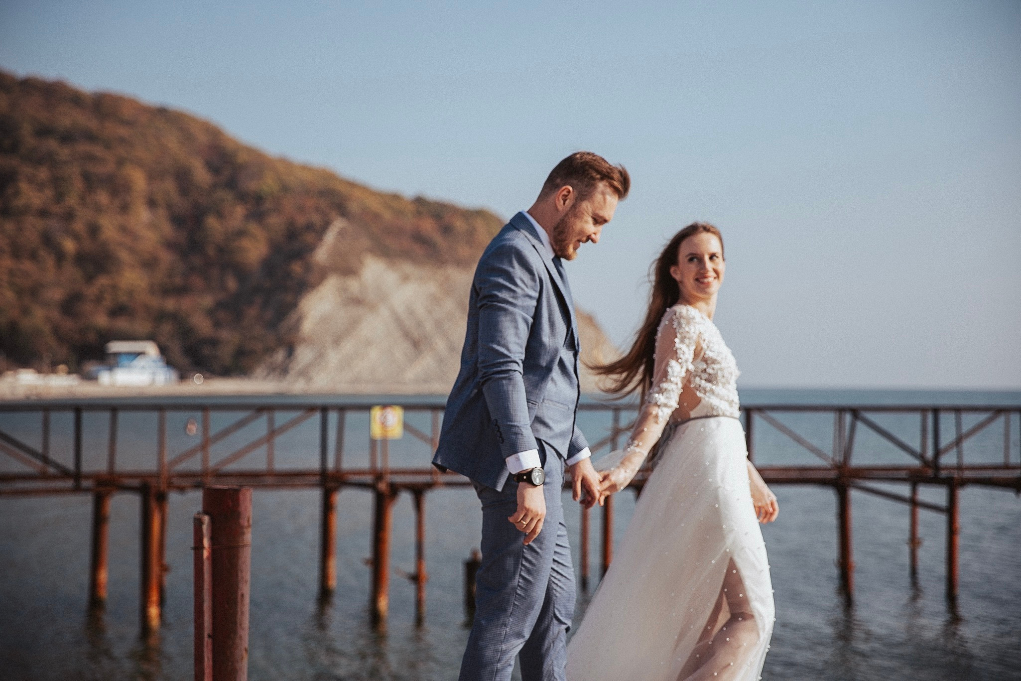 Полина. Валера.Море. Фотограф в Санкт Петербурге и Москве Анастасия Сиволод