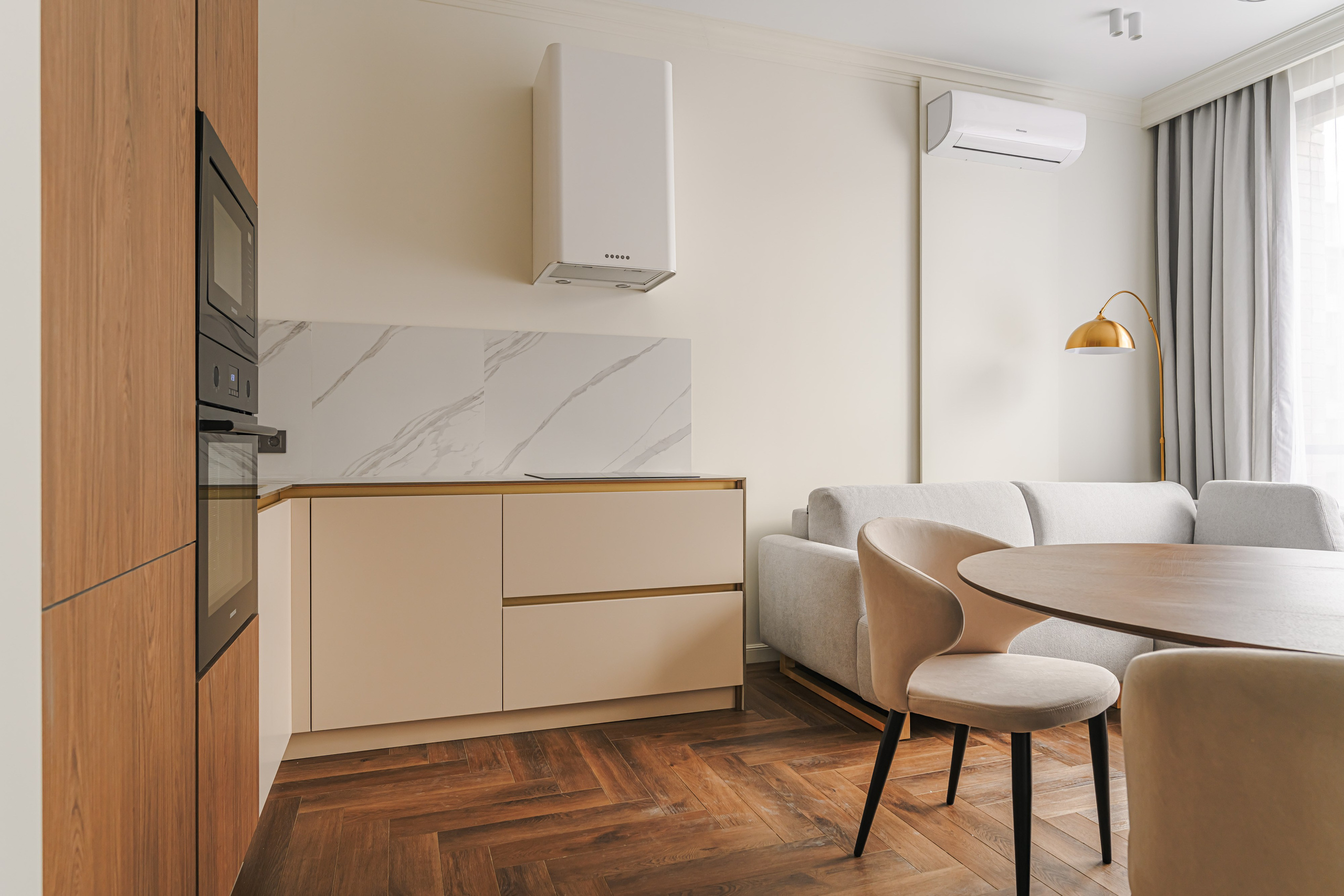 ЖК Легенда Малоохтинский. Реализованный проект, инвестиционный. Дизайн-студия интерьеров Юлии Ивановой