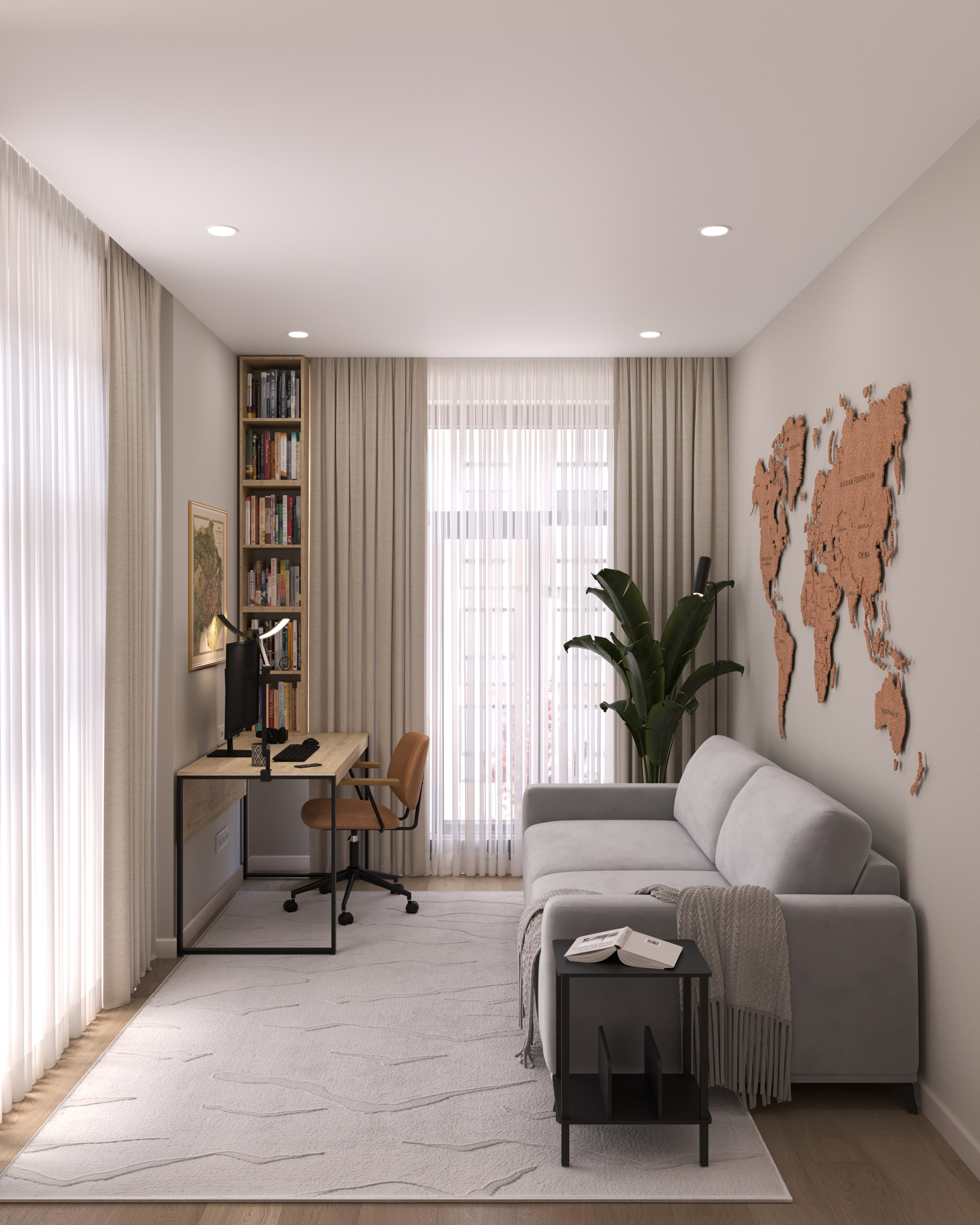 ЖК Шкиперский 19. Лагом стайл в мегаполисе. Проект в реализации. Дизайн-студия интерьеров Юлии Ивановой