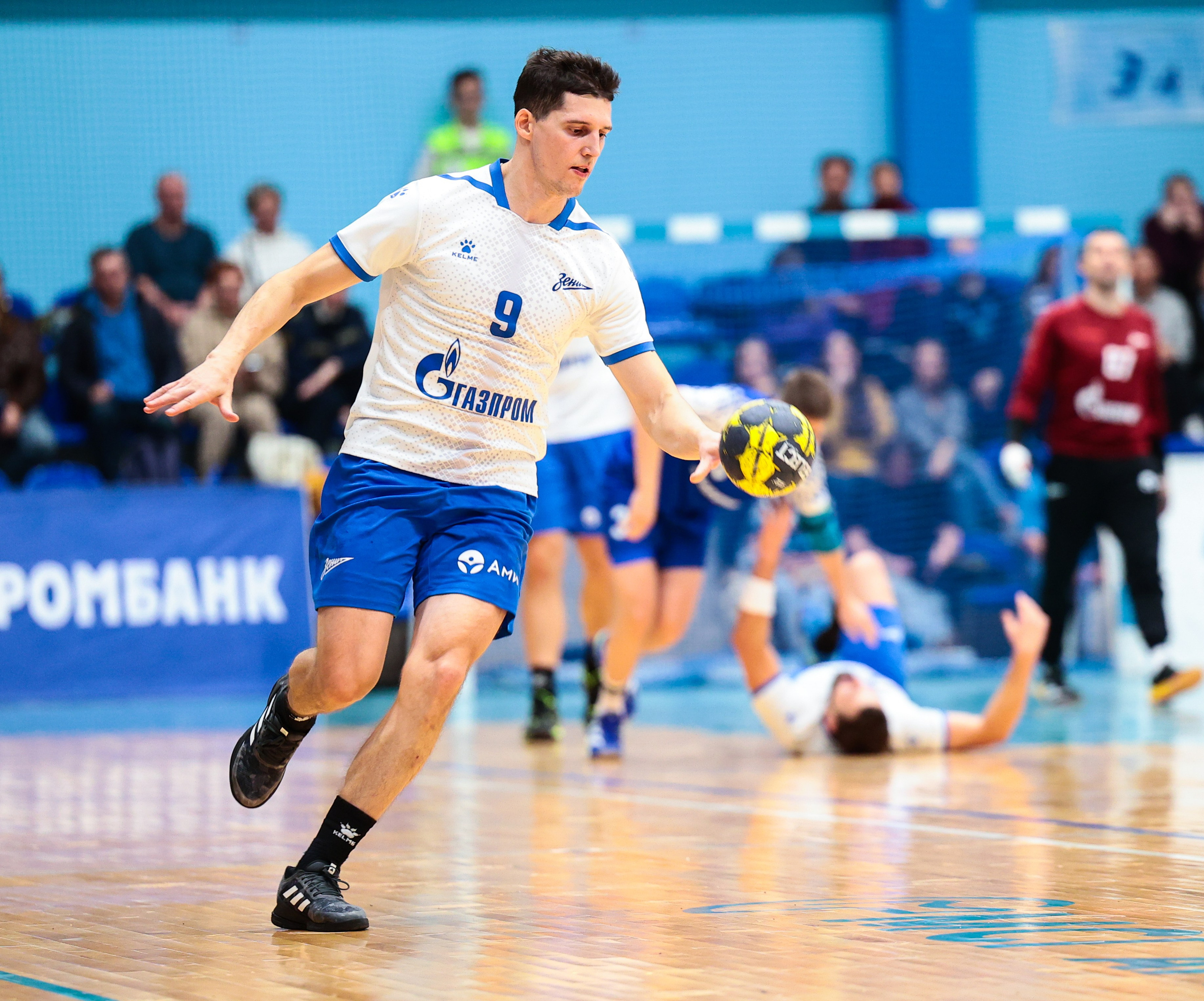 Гандбольный клуб «Зенит». Спортивный репортажный фотограф из Санкт-Петербурга Виктория Азарова