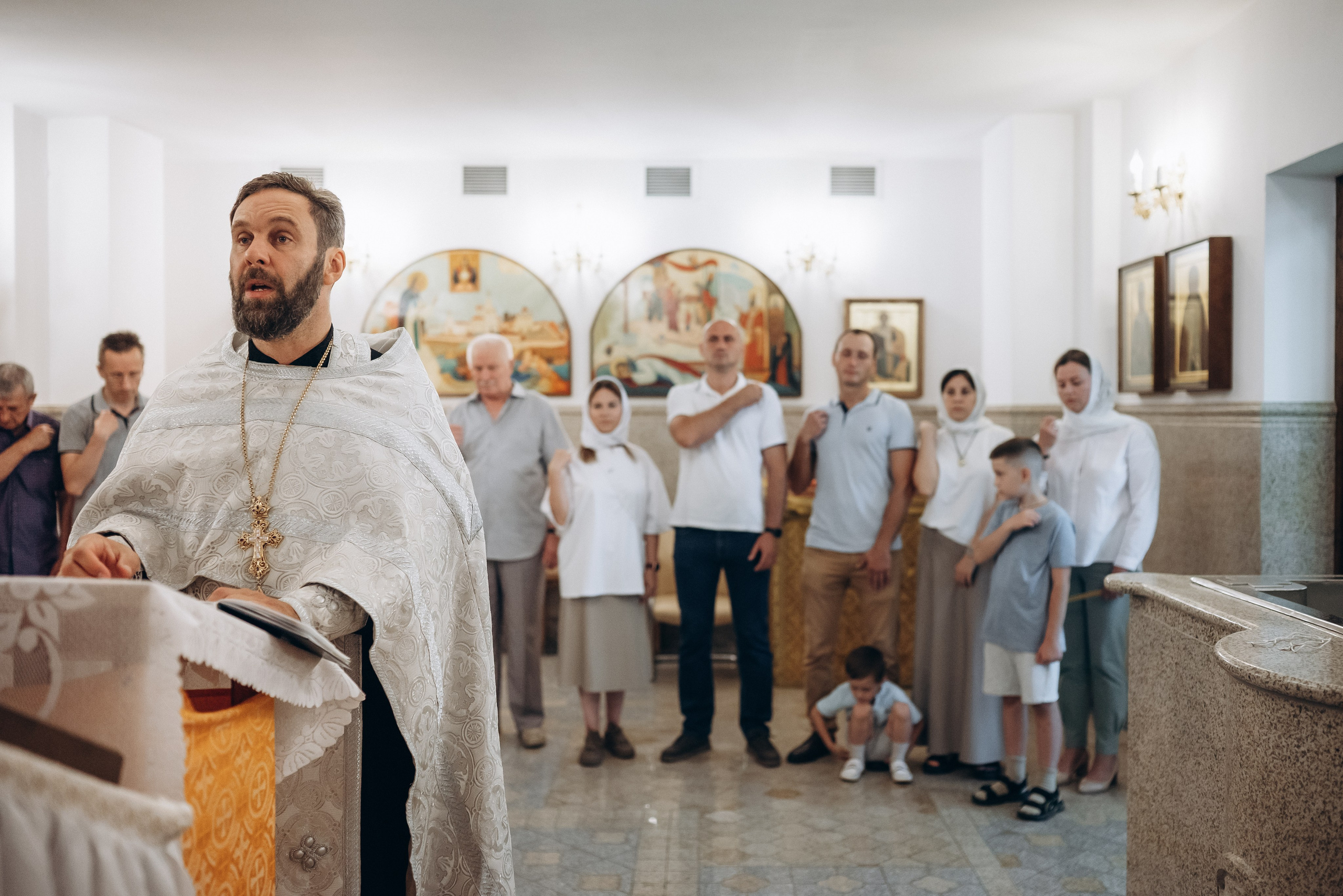 Крещение Марка. Семейный фотограф в Минске Дарья Дреко