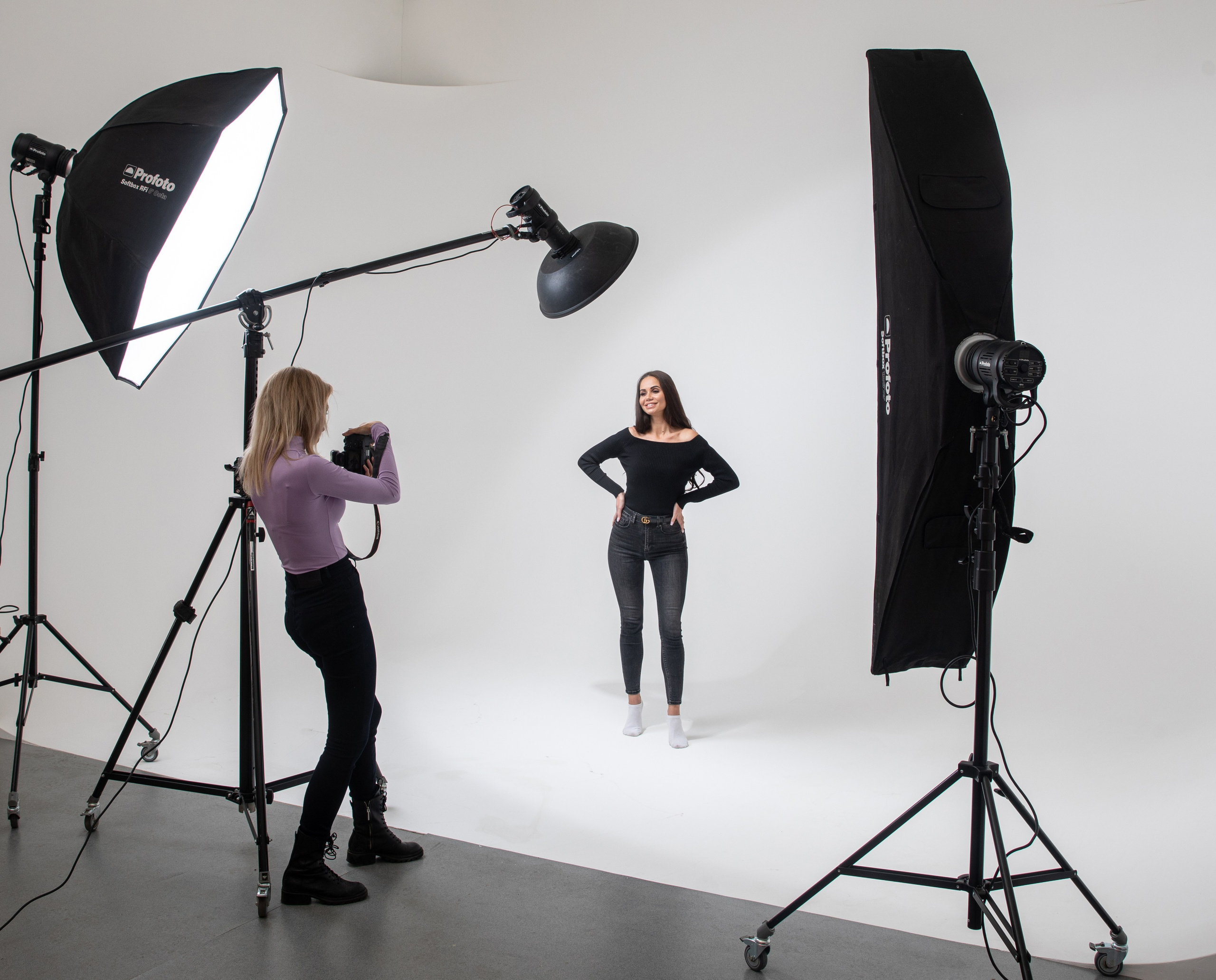 ЦИКЛОРАМА. Фотосессии в фотостудии Мимика Москва