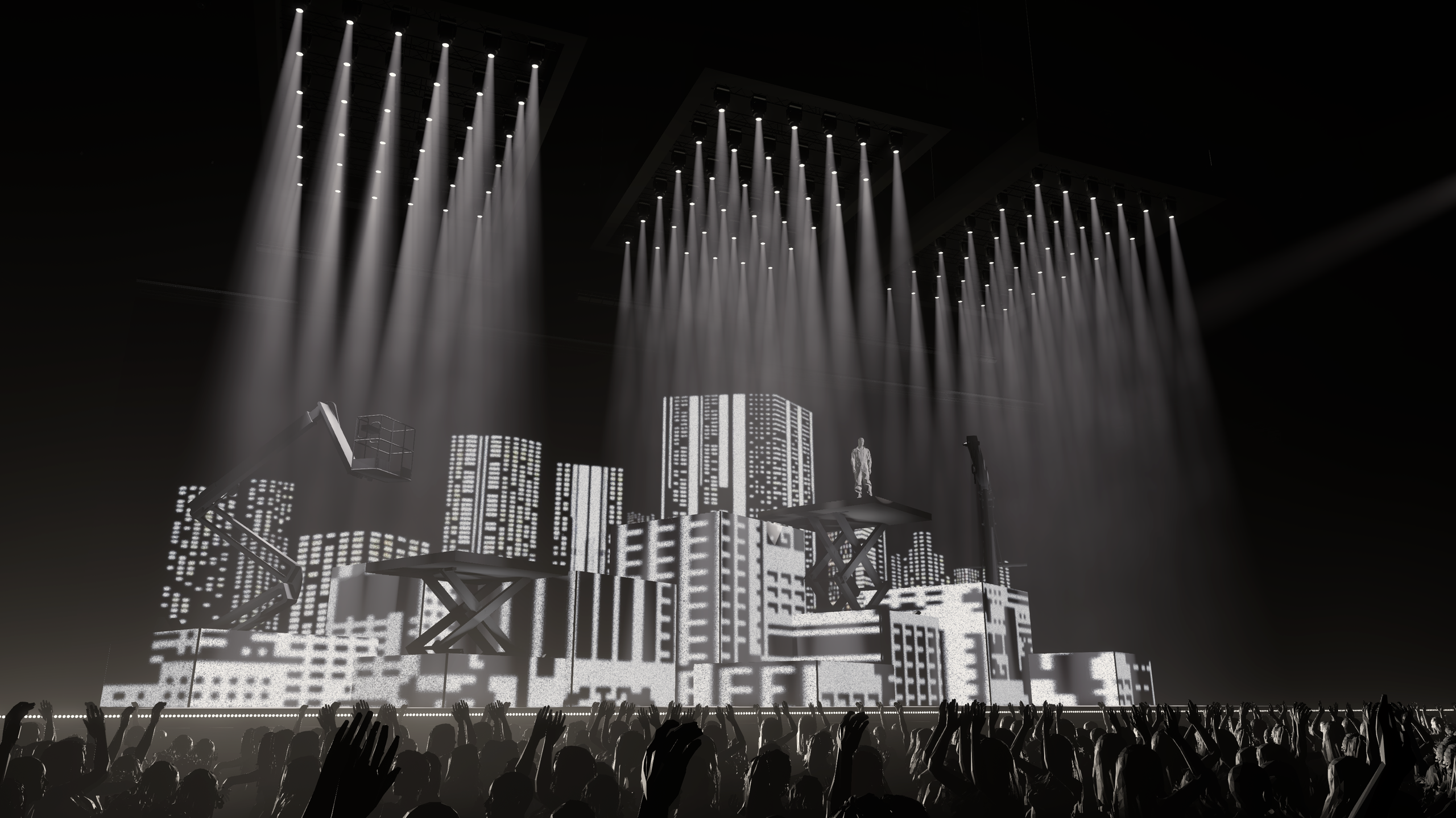 ABOVE THE CITY. OOPS