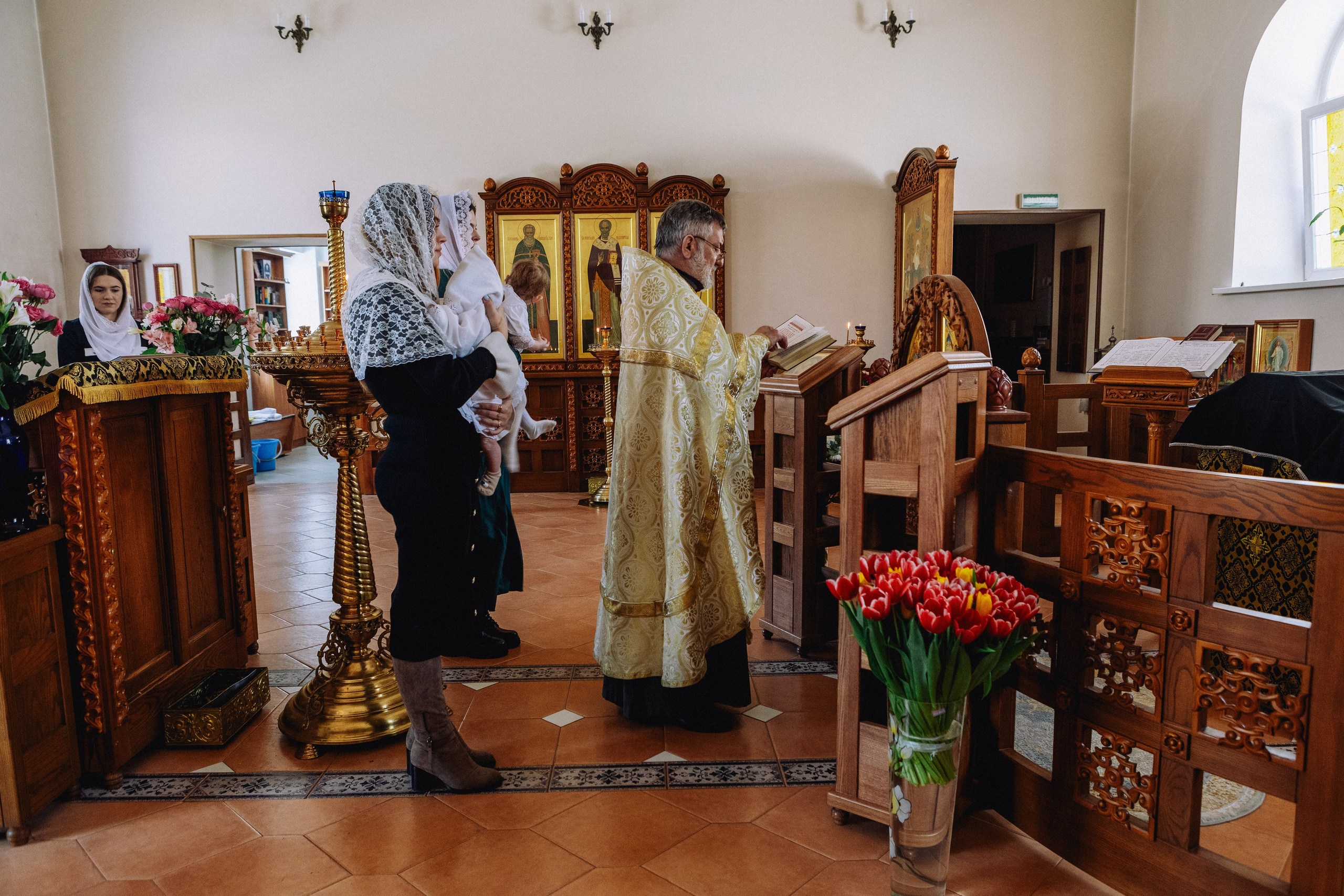 Крещение Артема и Полины. Фотограф в Курске Смирнов Евгений