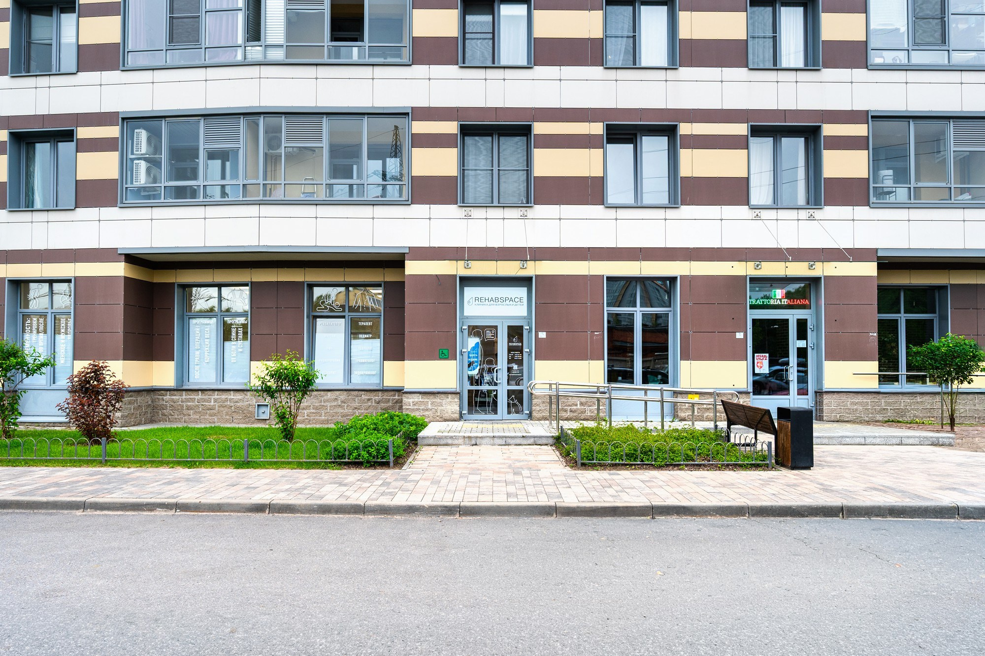 Клиника REHABSPACE. Интерьерный фотограф. Фото- видеосъемка недвижимости Санкт-Петербург