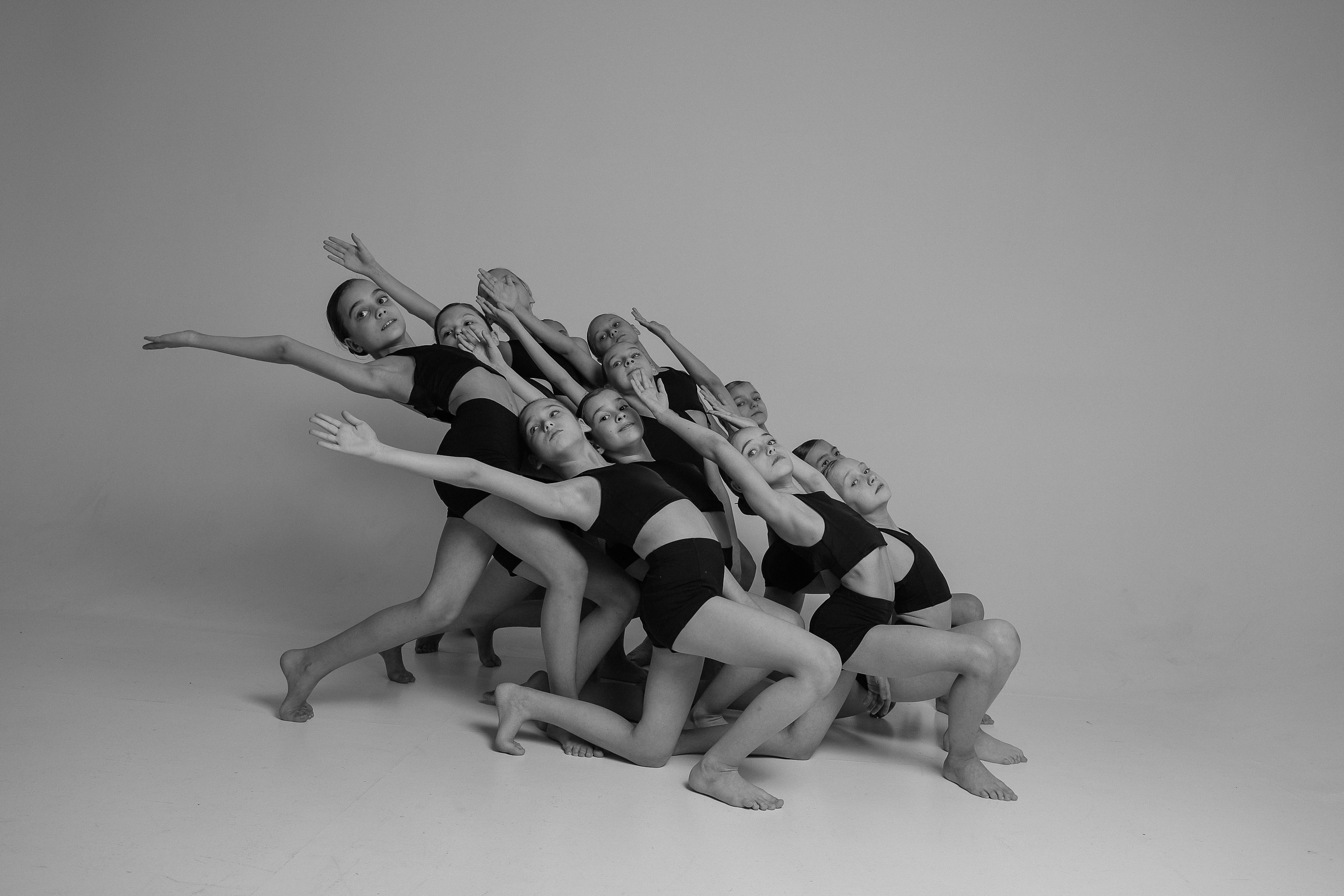 Сьемка на циклорамме. Фотограф Юлия Мальцева