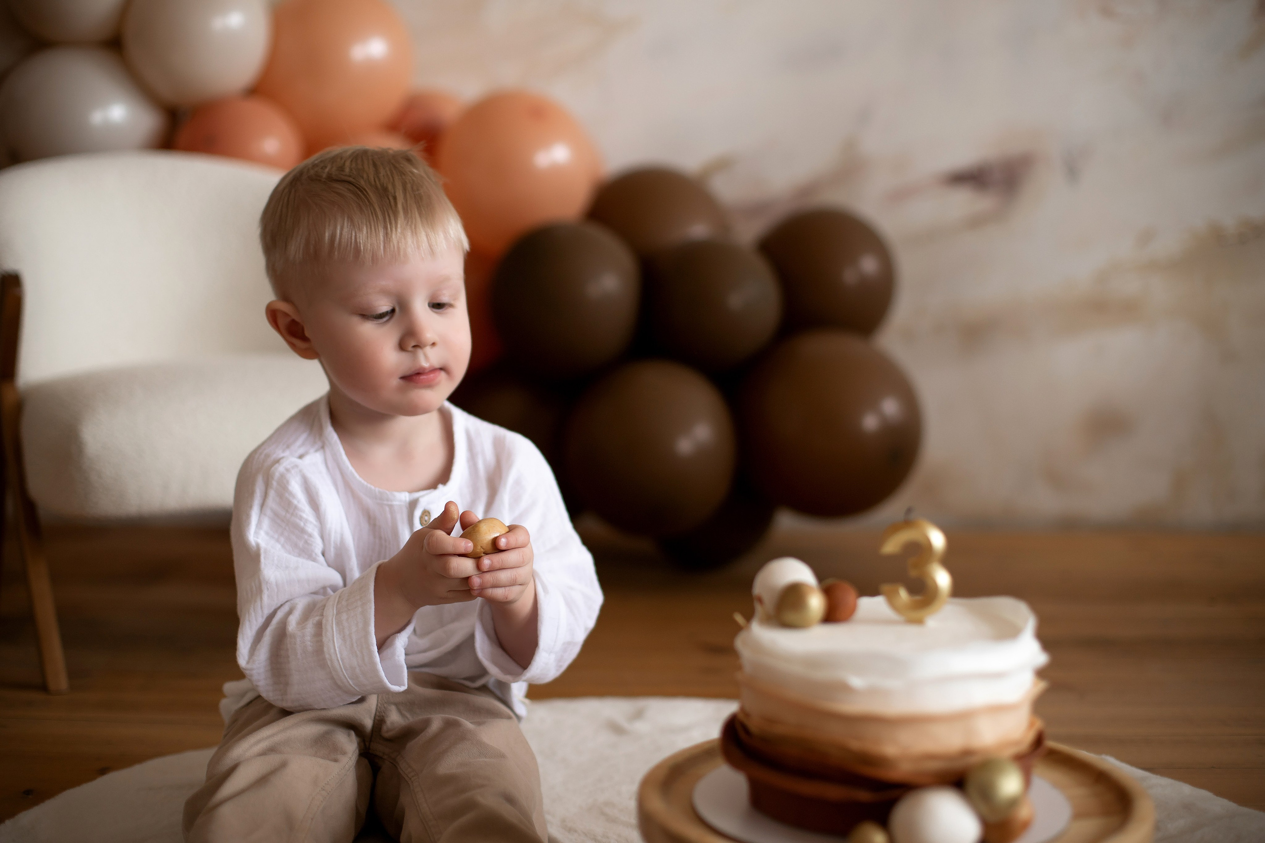 Егору 3 года. Семейный и детский фотограф в Красноярске Анна Маюрова