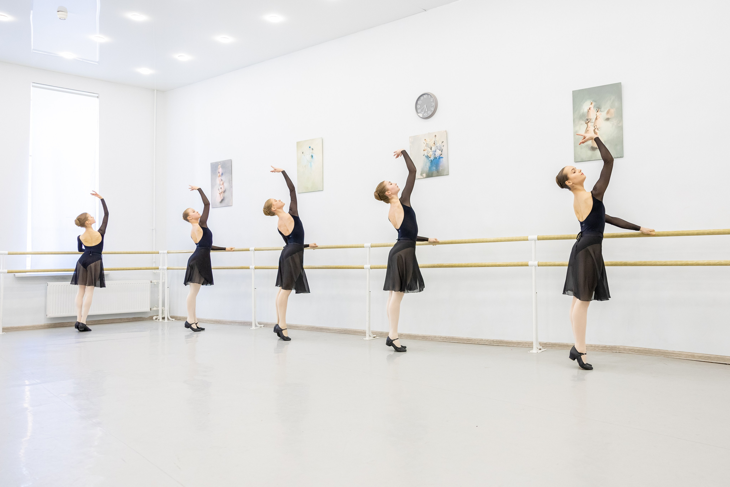 Репортажная съёмка открытых уроков и репетиций. Балетный фотограф Алина Ханько — Душа Балета