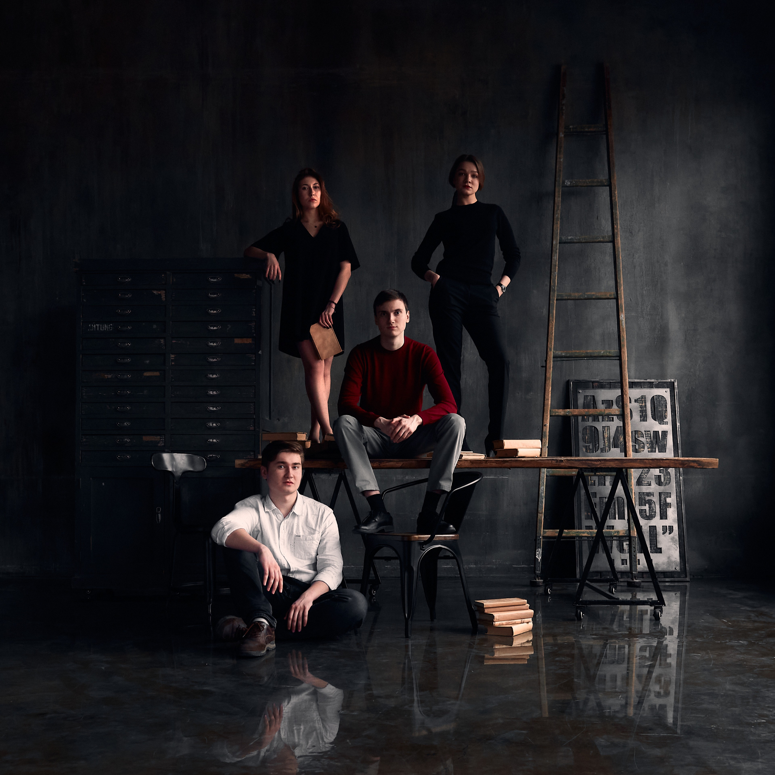 Bookcrossers. Commercial photographer | Anton Ermakov