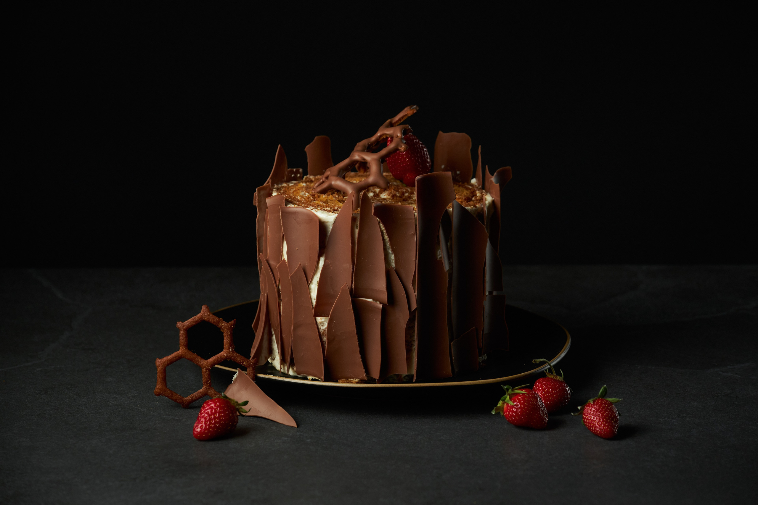 Honey cakes. Commercial photographer | Anton Ermakov