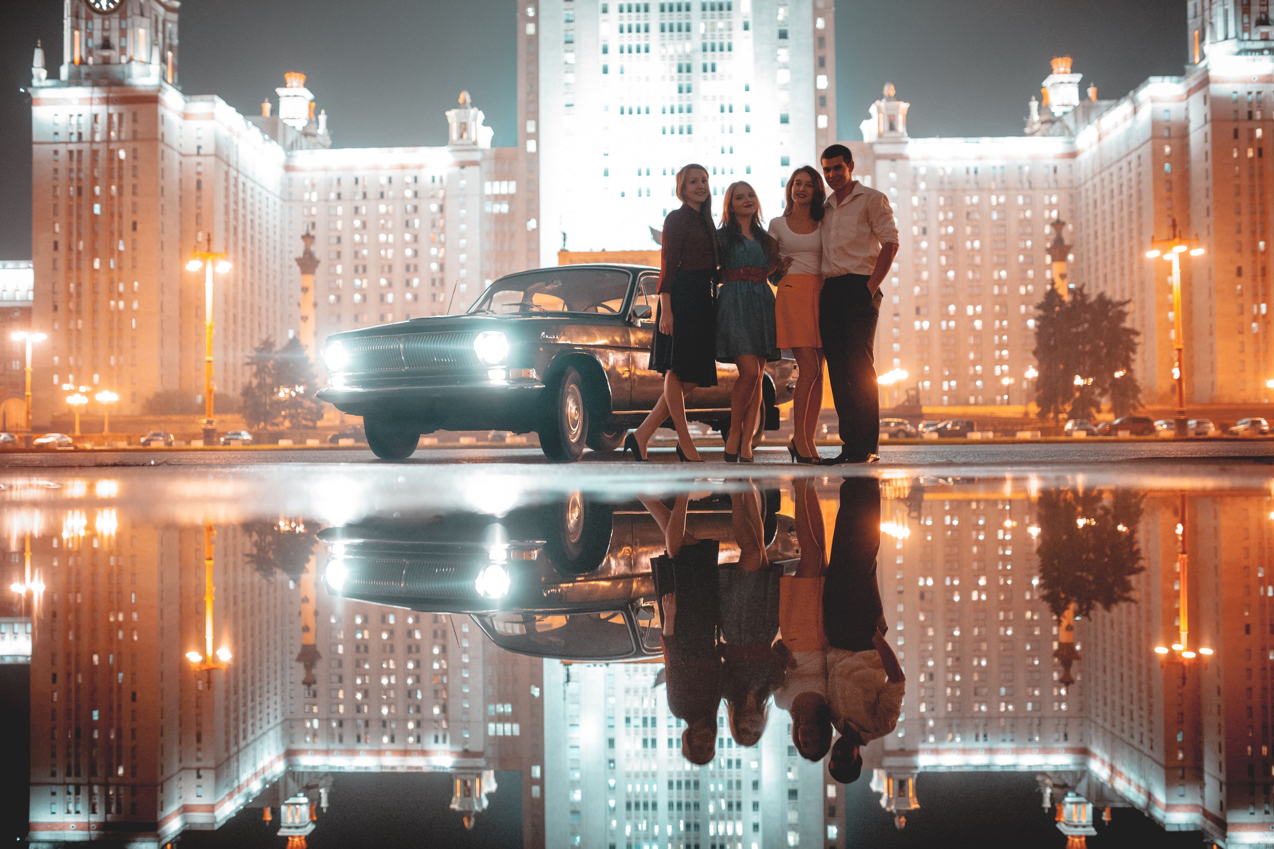 Black Volga. Commercial photographer | Anton Ermakov