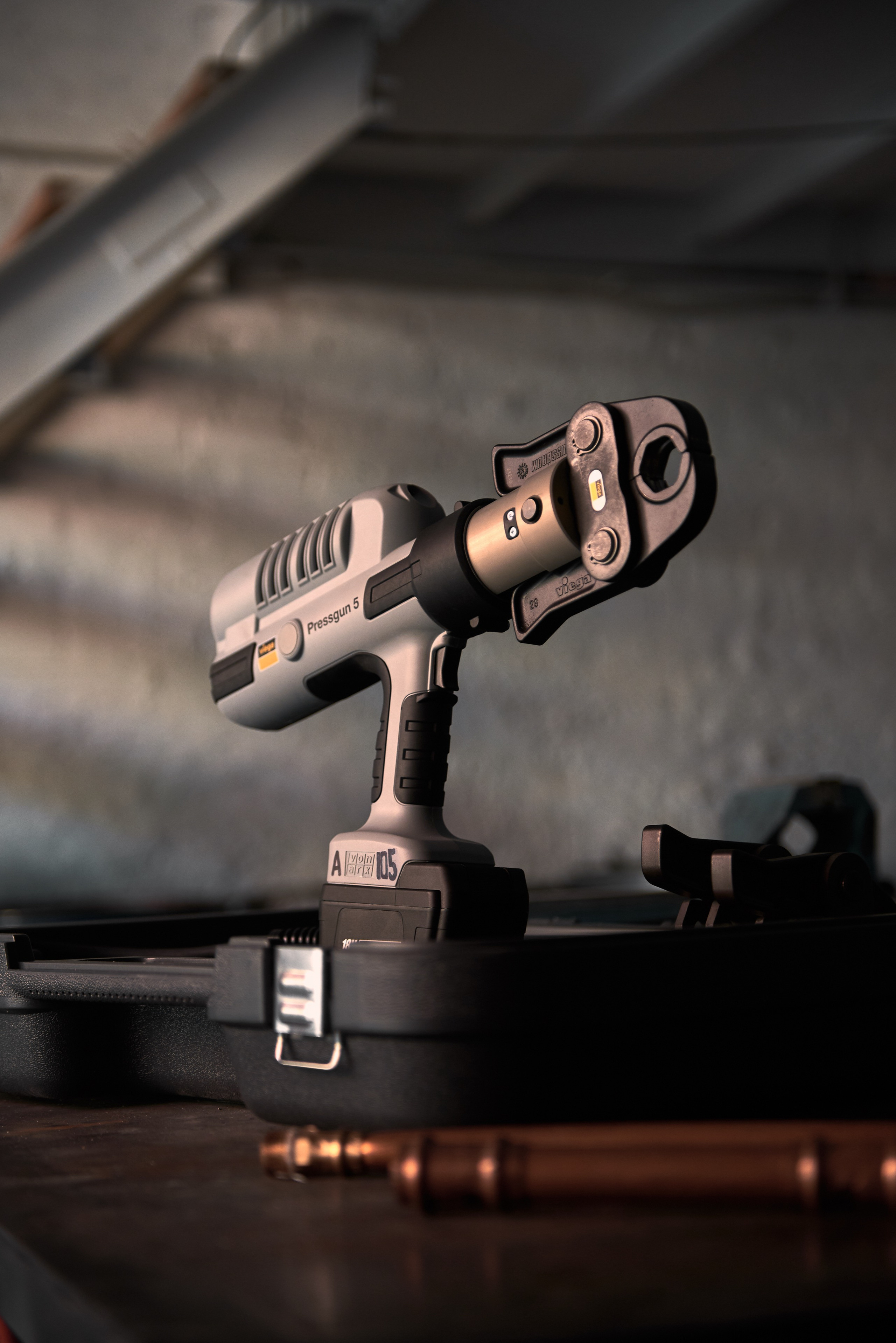 Viega Pressgun. Commercial photographer | Anton Ermakov