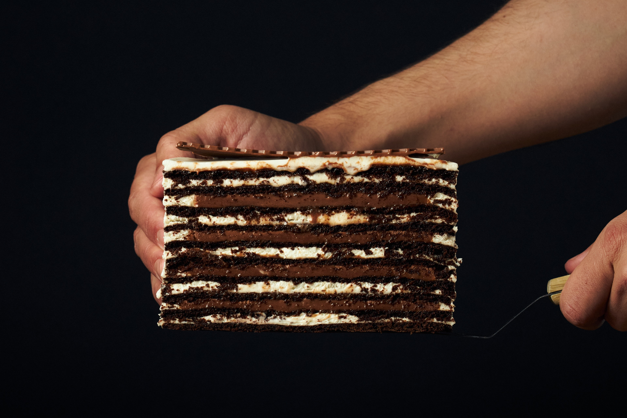 Honey cakes. Commercial photographer | Anton Ermakov