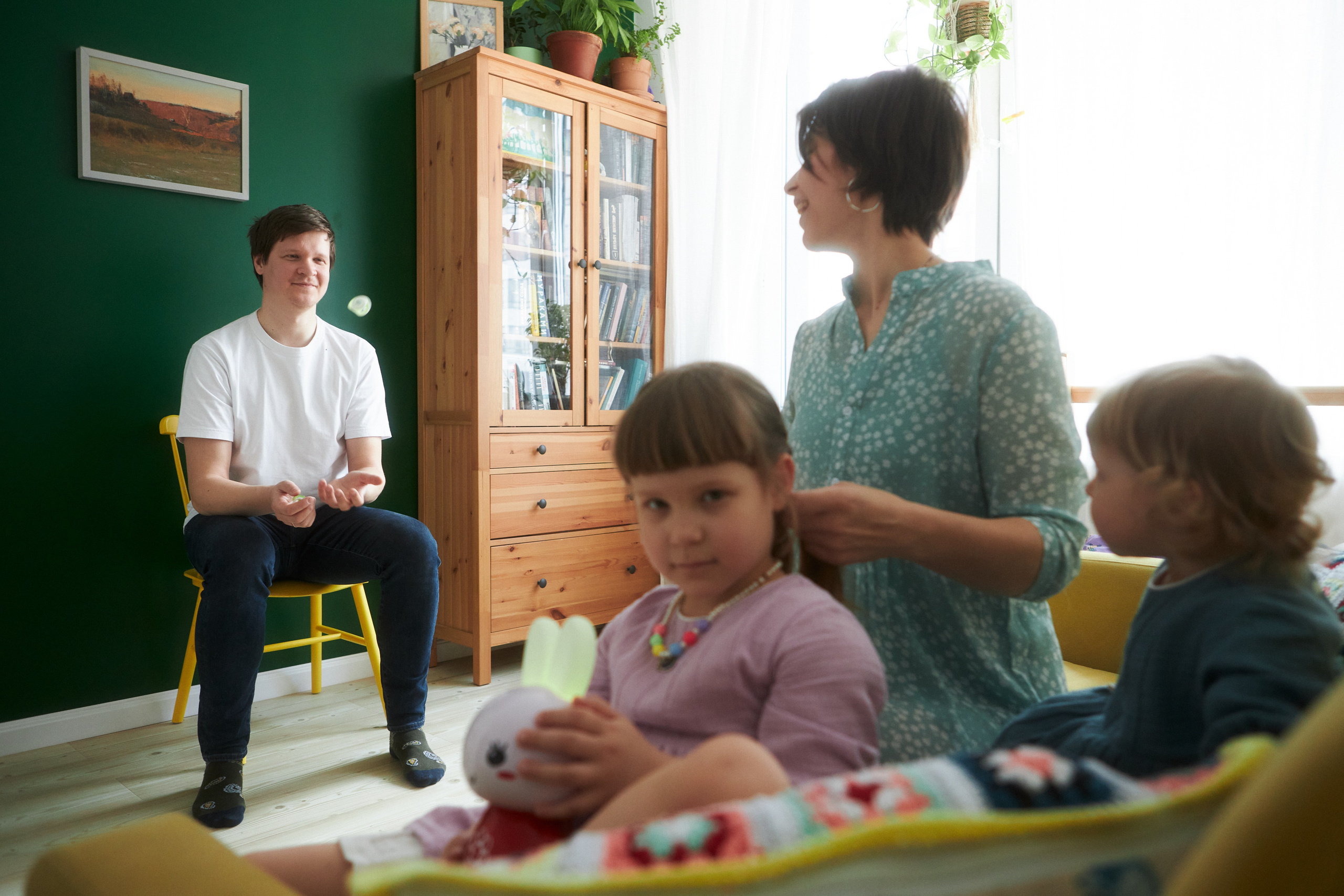 The Agureev family. Commercial photographer | Anton Ermakov