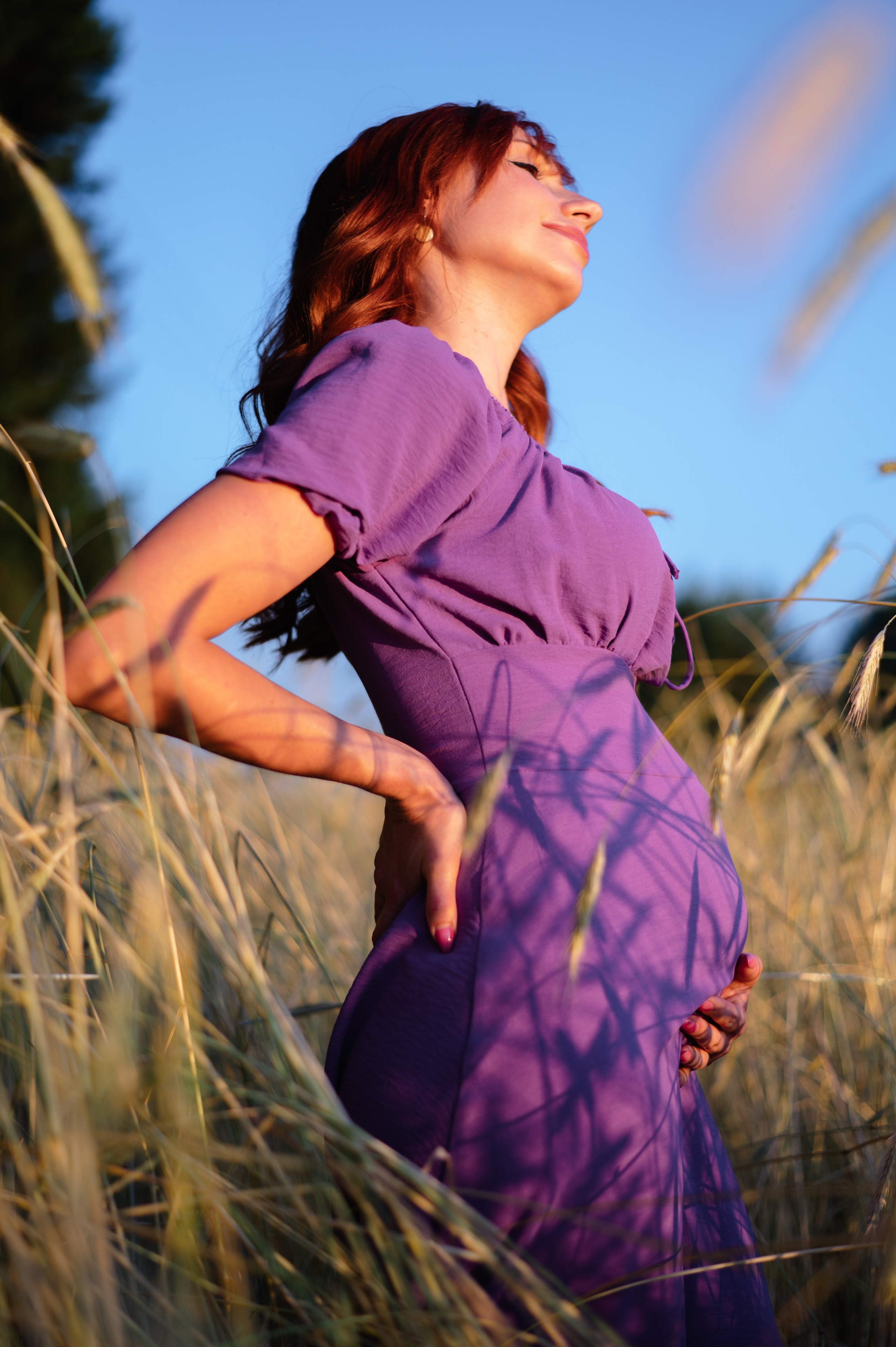 Фотосессия беременности в деревенском стиле. Фотограф в Кирове Инна Софронова