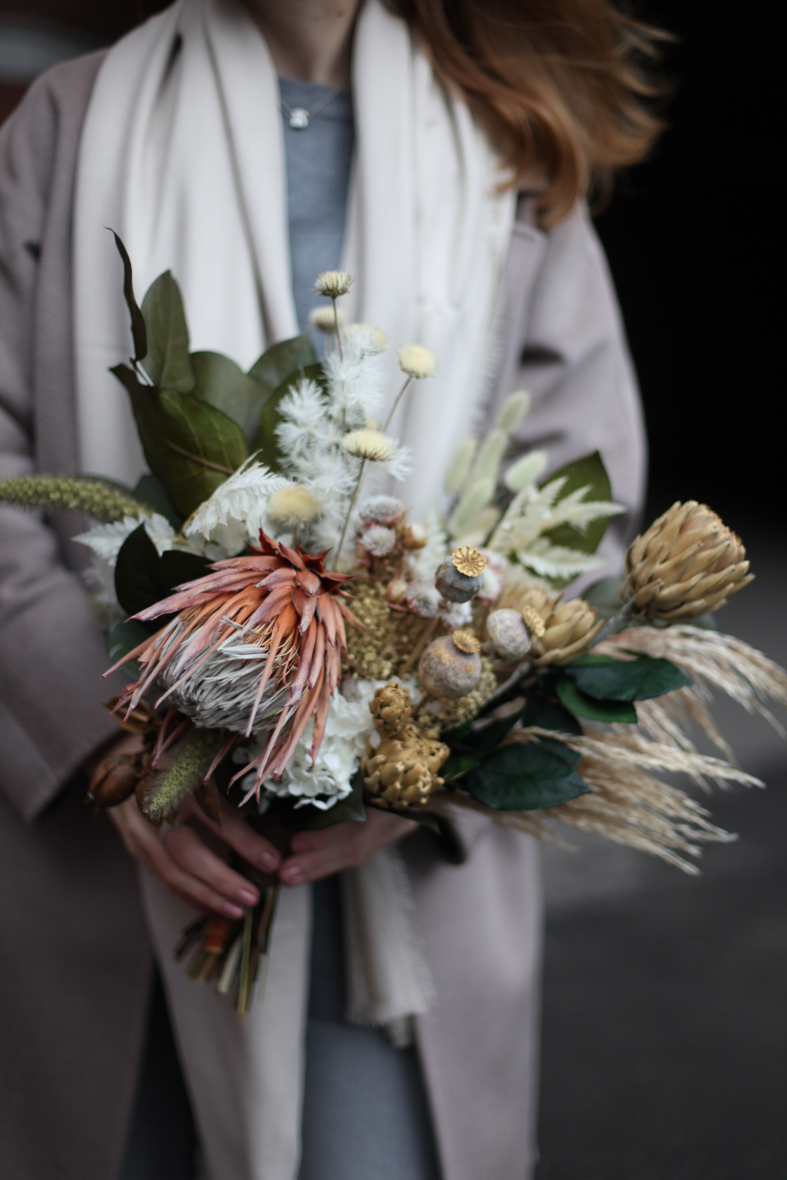 Примеры работ. Стабилизированные цветы Букеты Москва