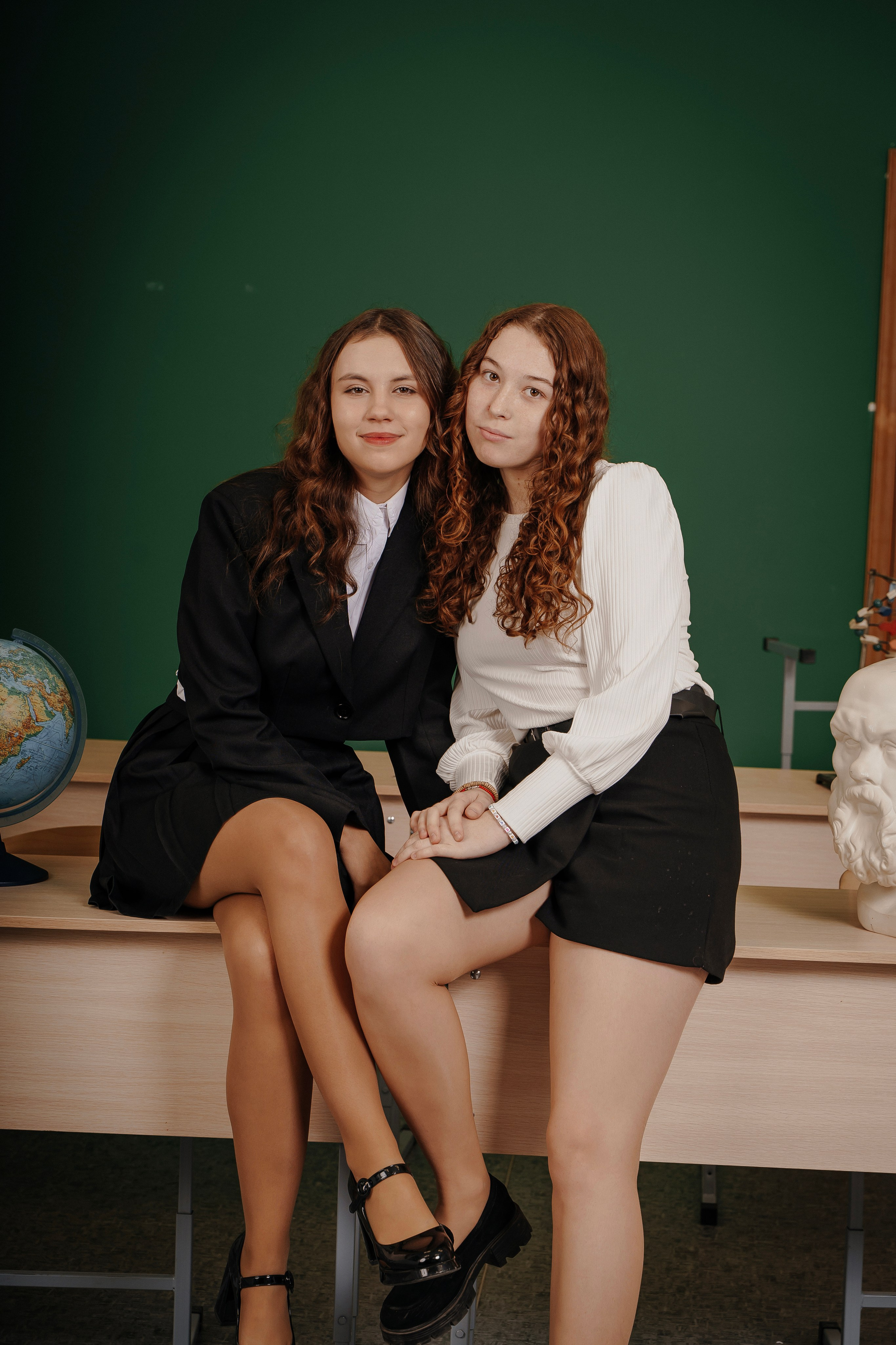 11 класс ст. Старощербиновская в школе. Контент-фотограф Власова Валентина, г. Ейск, ст. Старощербиновская