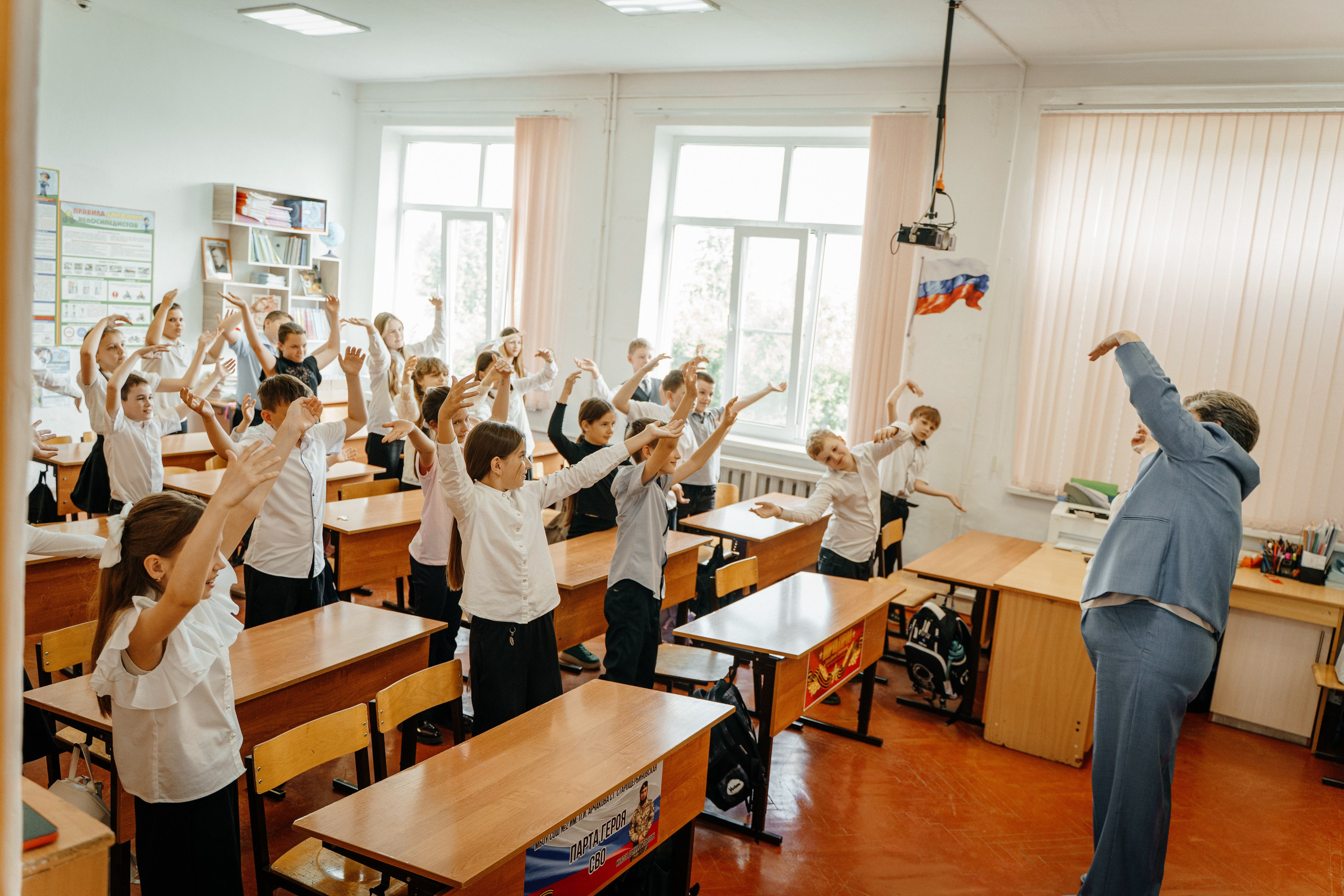 Школа 2 4 кл ст. Старощербиновская. Контент-фотограф Власова Валентина, г. Ейск, ст. Старощербиновская