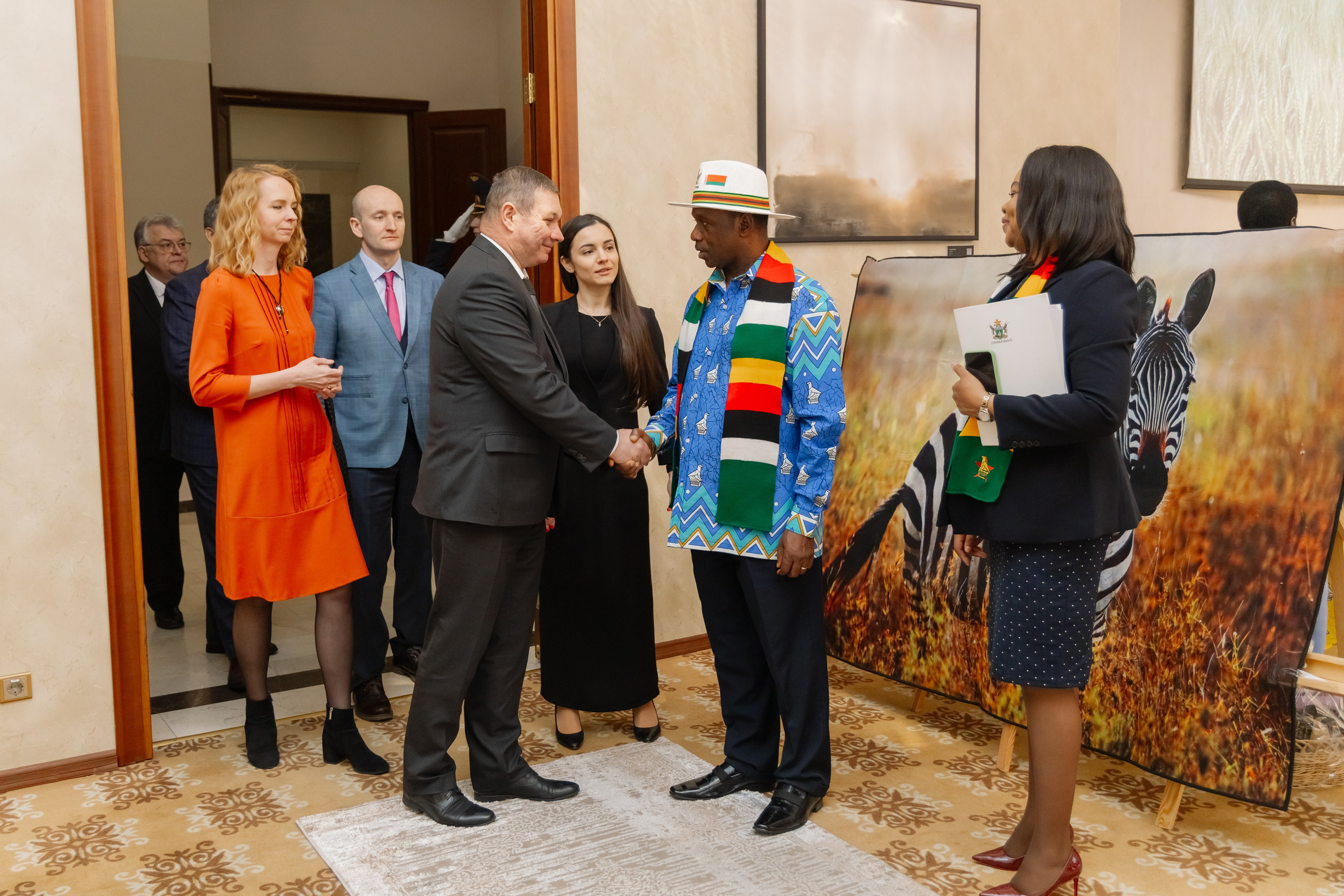 Фотосъемка делегации Посольства Зимбабве в Минске. Свадебный фотограф в Минске/Беларуси Сергей Спиридонов