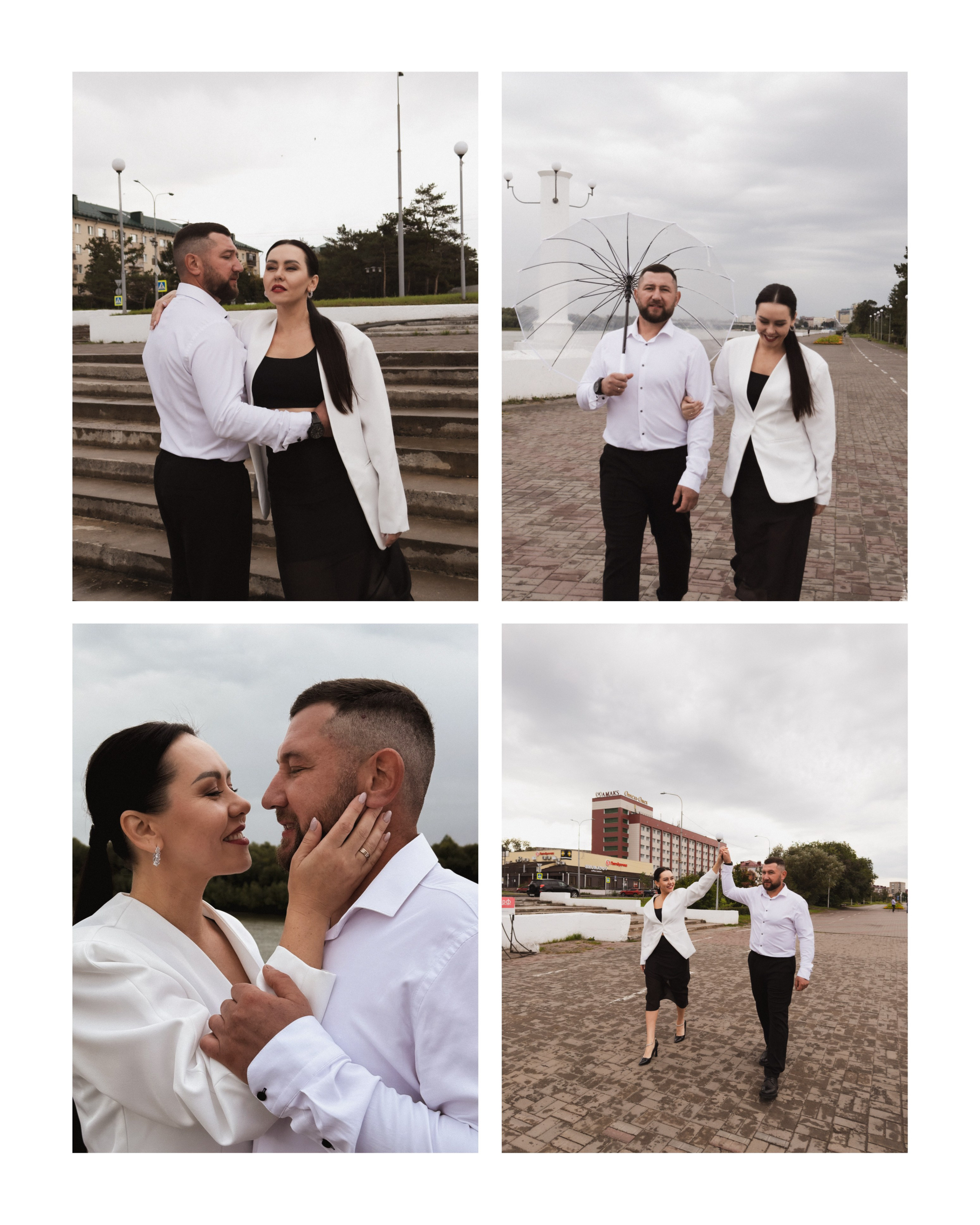 Оля и Вадим, съёмка на iPhone. Женский фотограф Омск, Екатерина Петрова