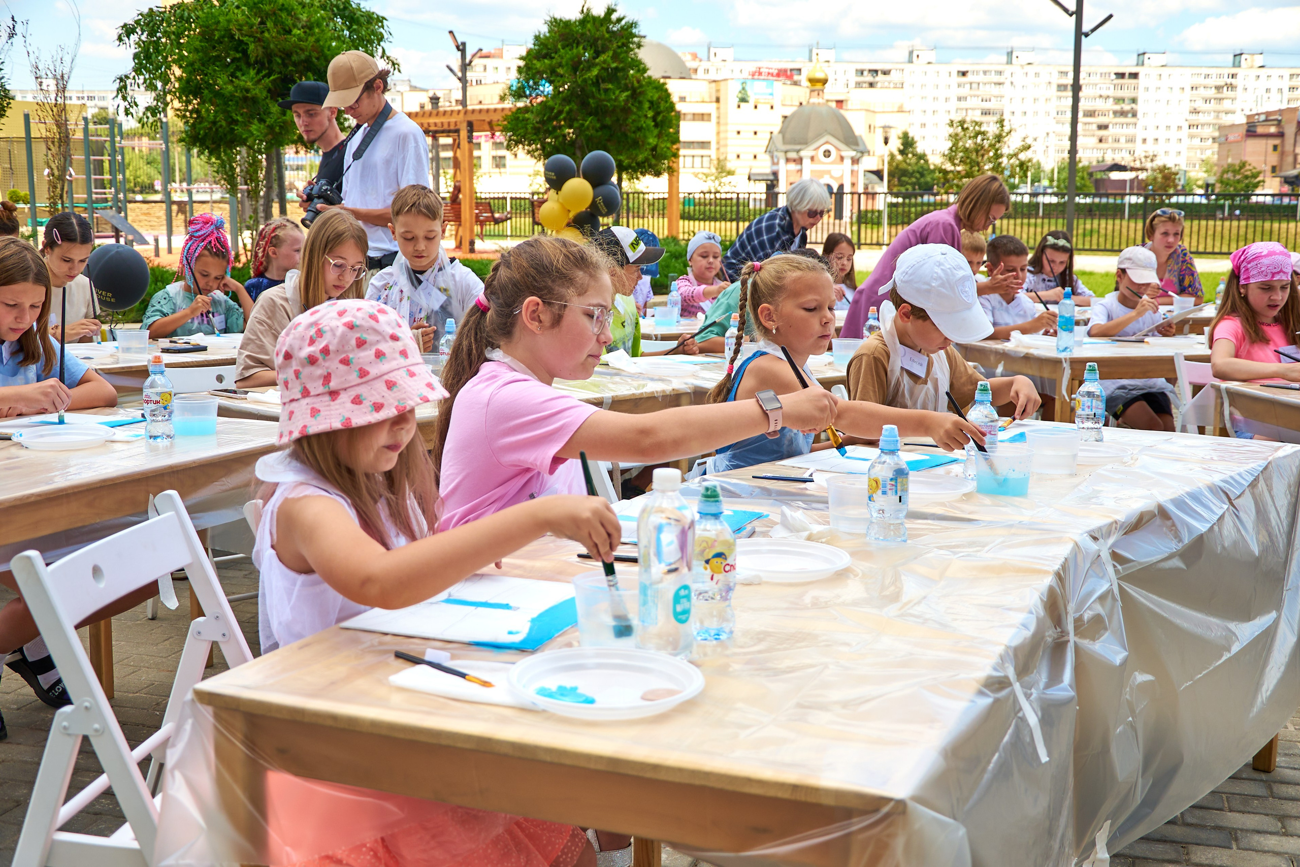 Мастер-класс по рисованию, Щелково, Ривер-хаус. Фотограф Щёлково