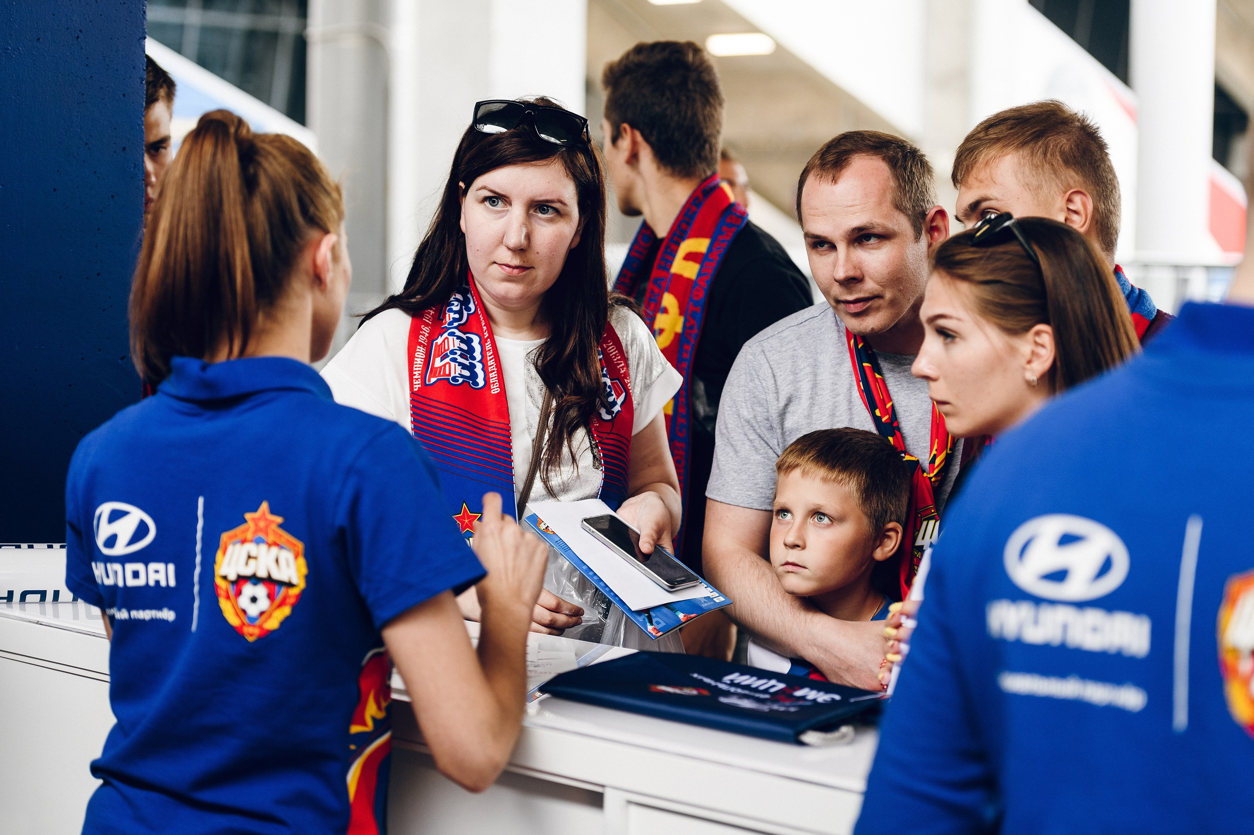 ПФК ЦСКА vs Hyundai. Активации на стадионе. Фотограф Сергей Бойко Москва