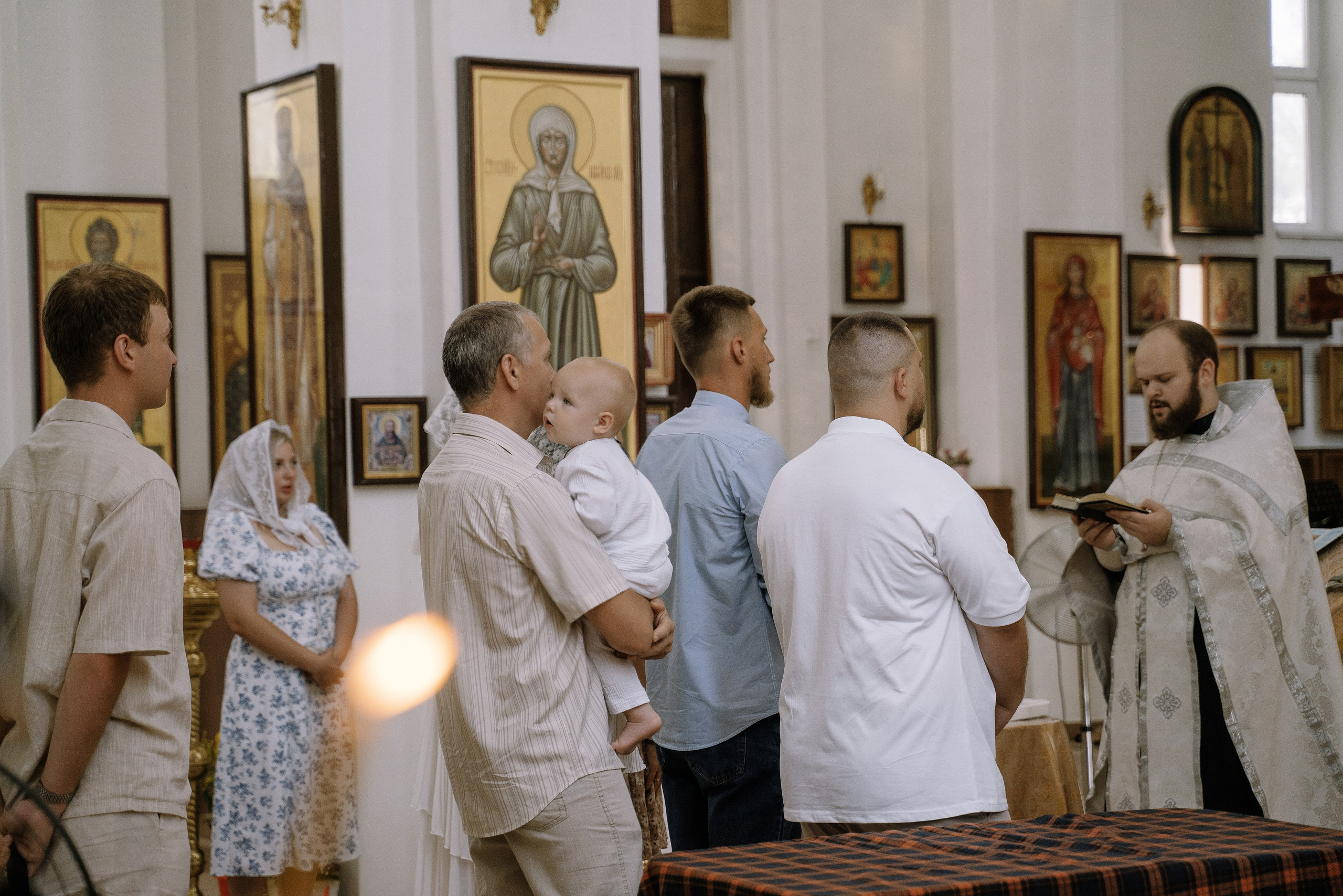 Крещение Владимира. Свадебный и Семейный фотограф в г. Ростов-на-Дону Герасимова Светлана