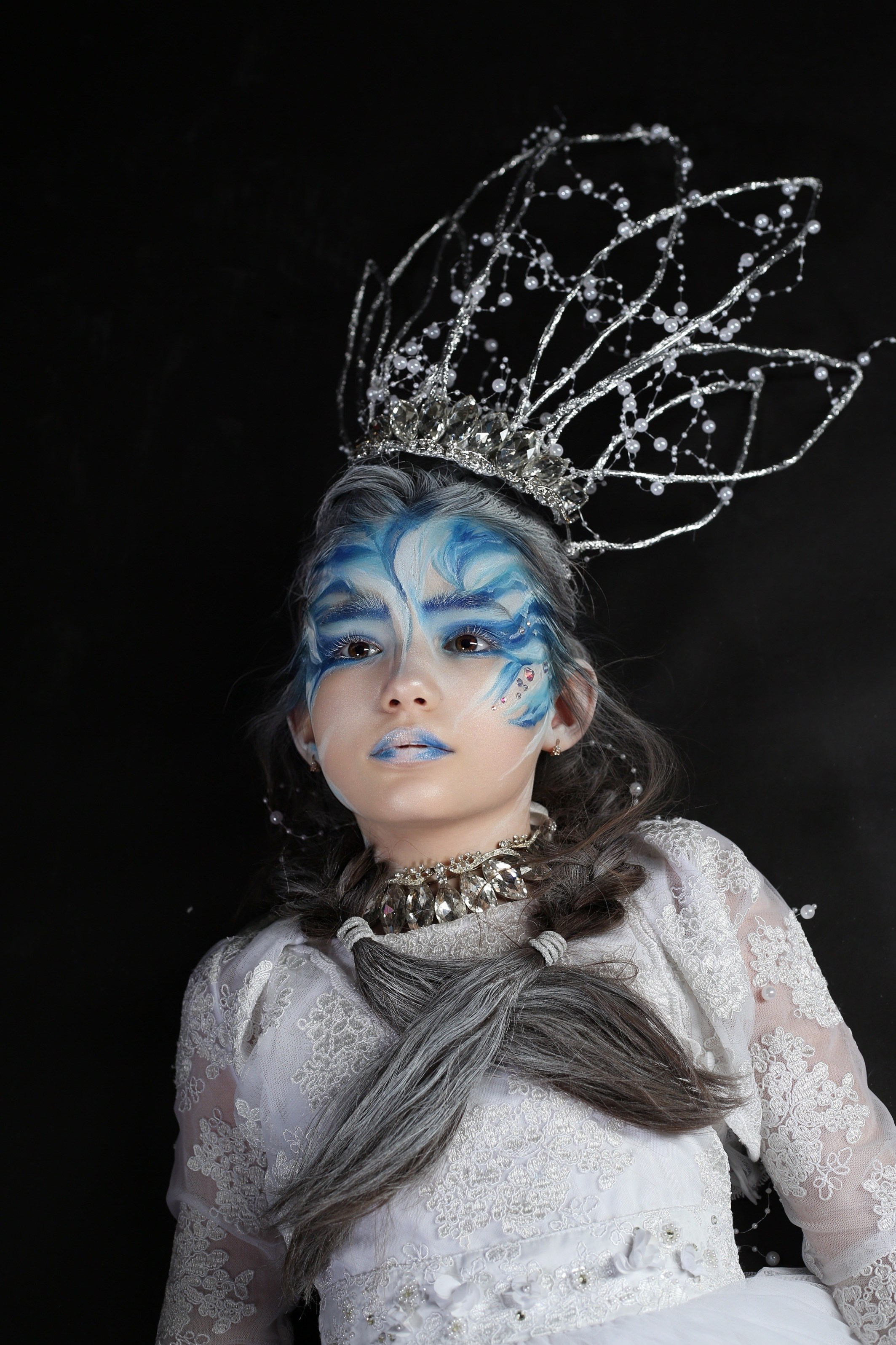 Фотосессия в стиле «Снежная королева». Профессиональный фотограф Алена Александрова