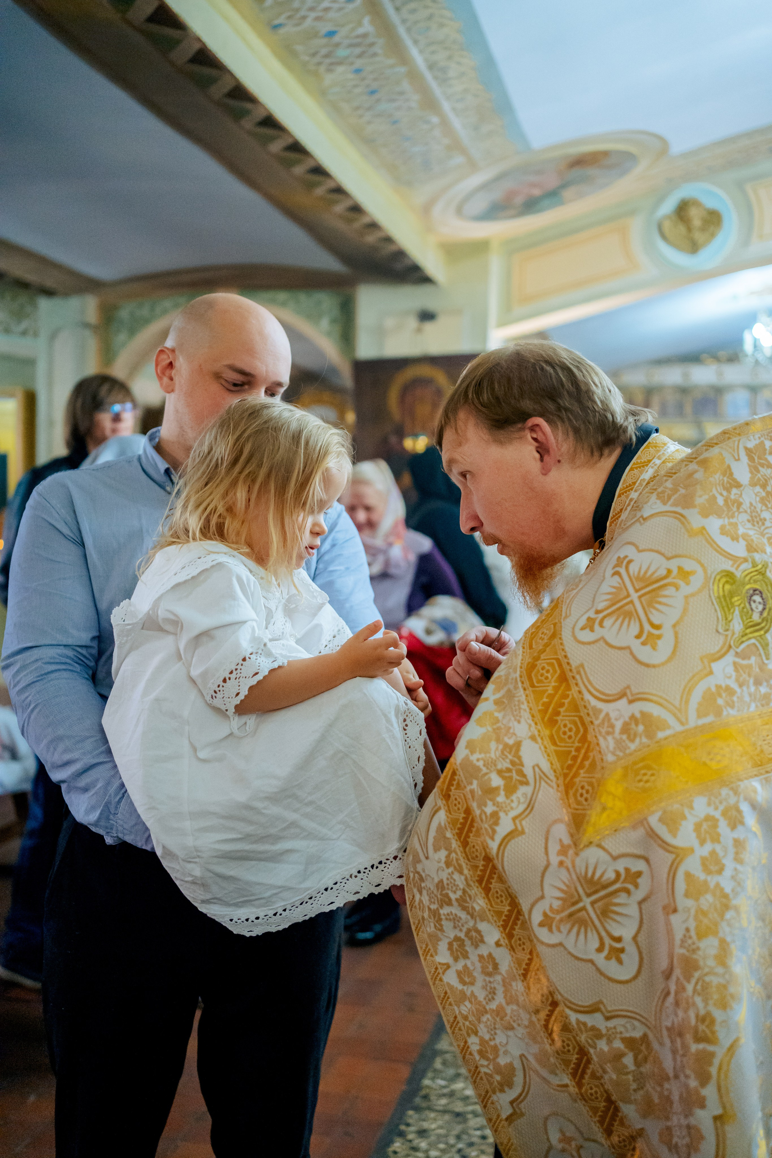 Крещение Полины. Фотограф Казакова Анастасия