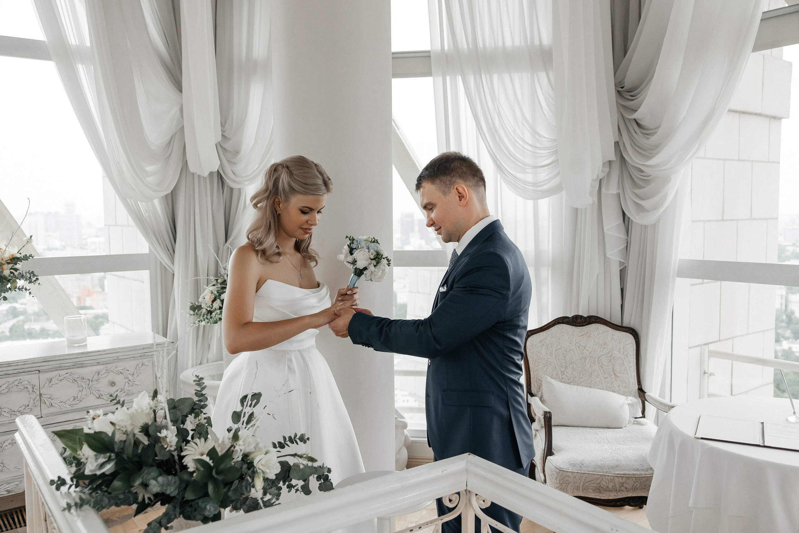 Регистрация брака в гостинице Украина. Свадебный фотограф в Москве Дарья Олендарёва