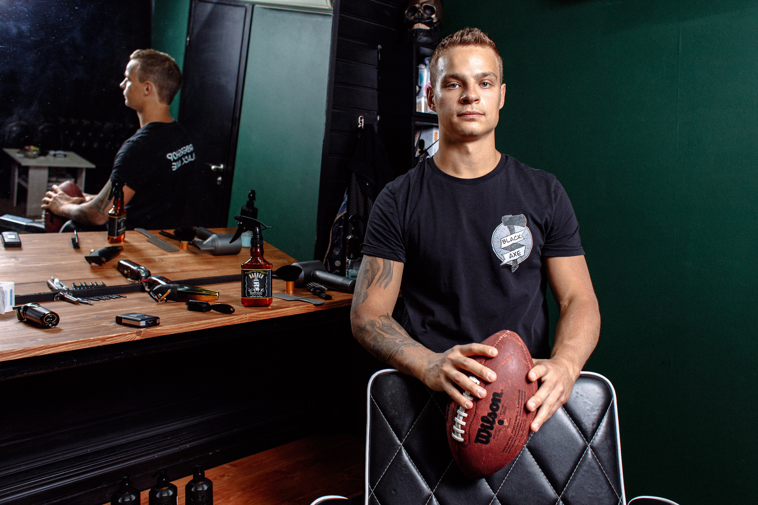 Съёмка барбершопа в Нижнем Новгороде.