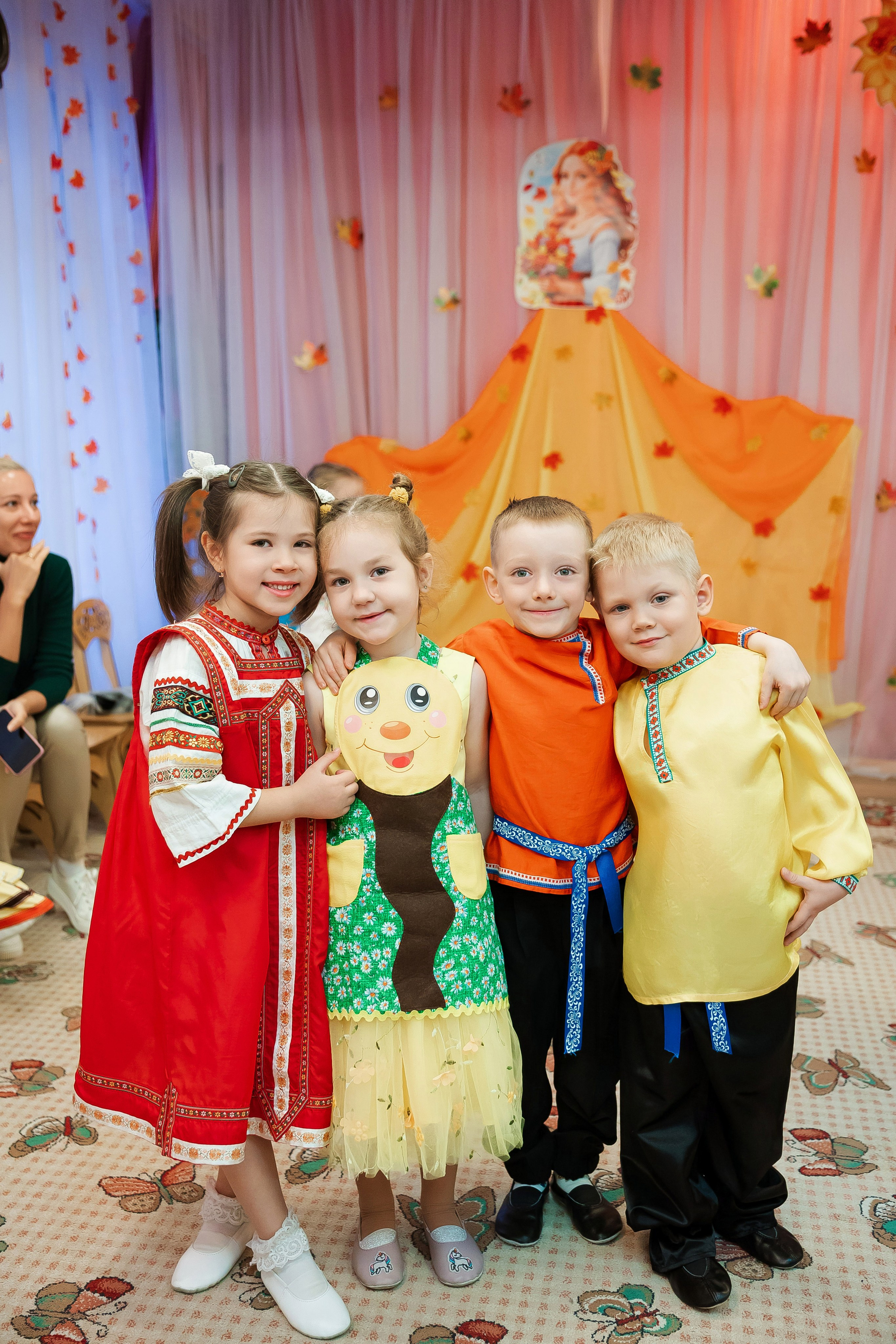 Осенний утренник. Семейный и детский фотограф в Москве Александра Мак