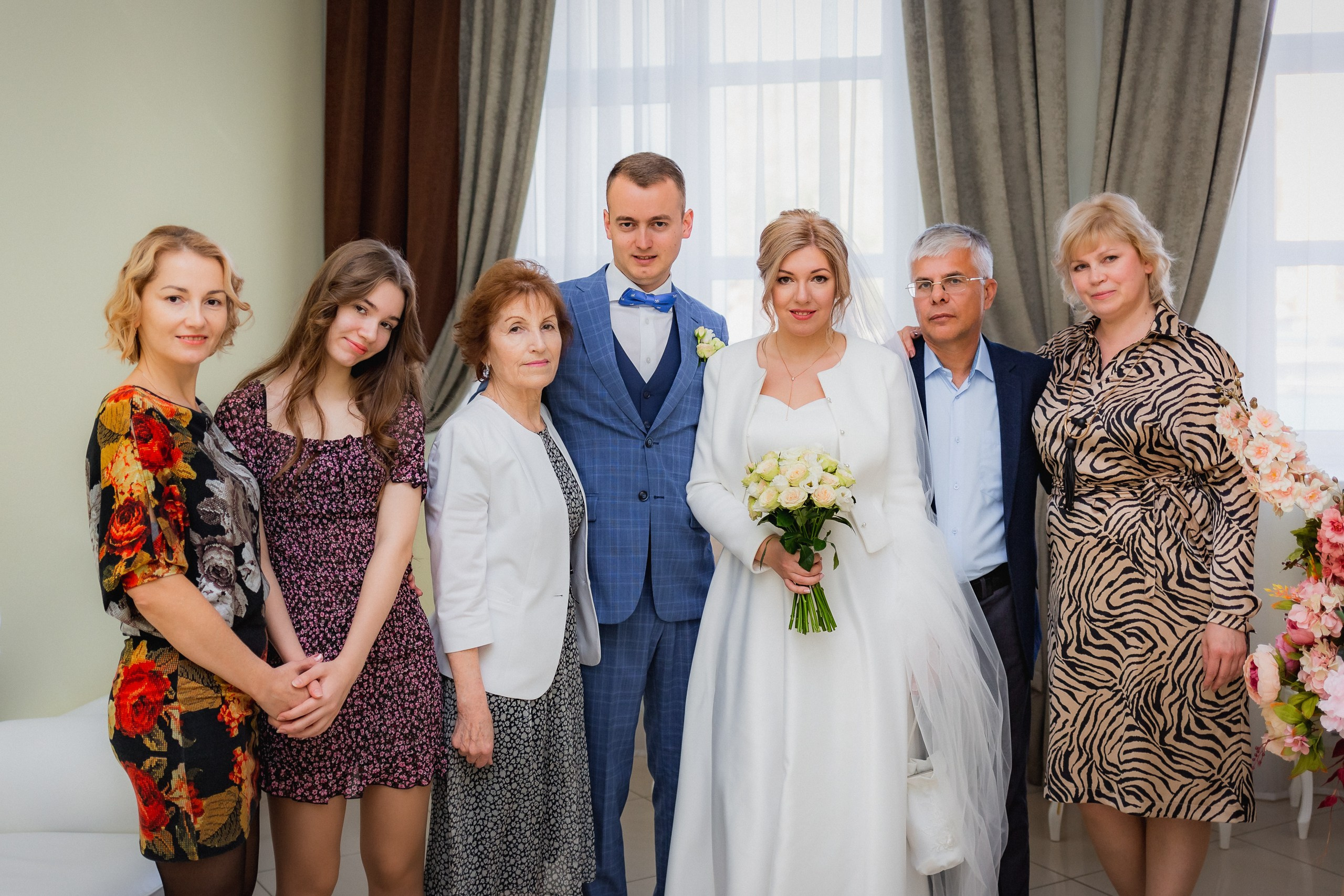 Большой свадебный день с венчанием