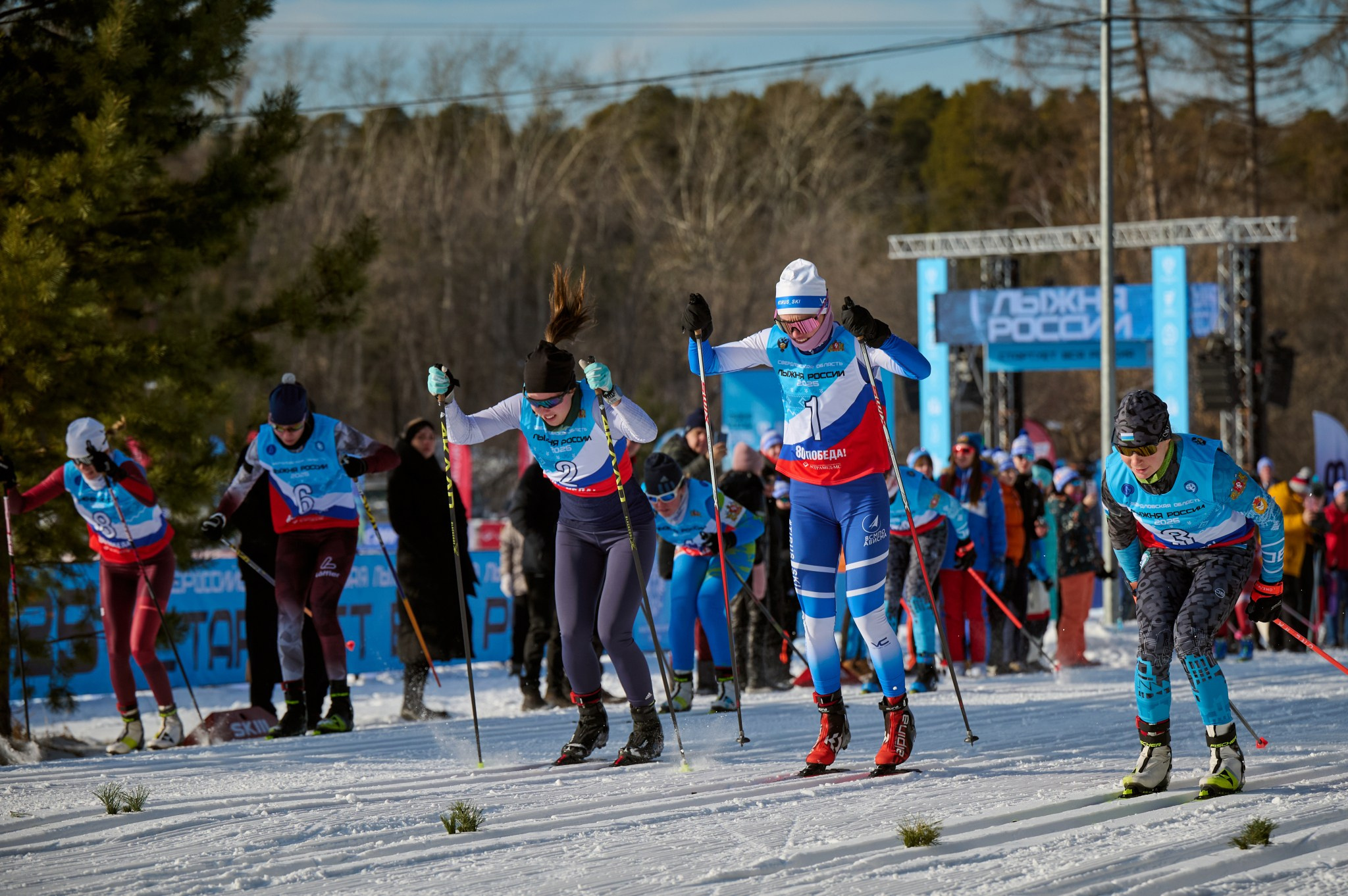 Лыжня России 2025. Мезенцев Евгений фотограф