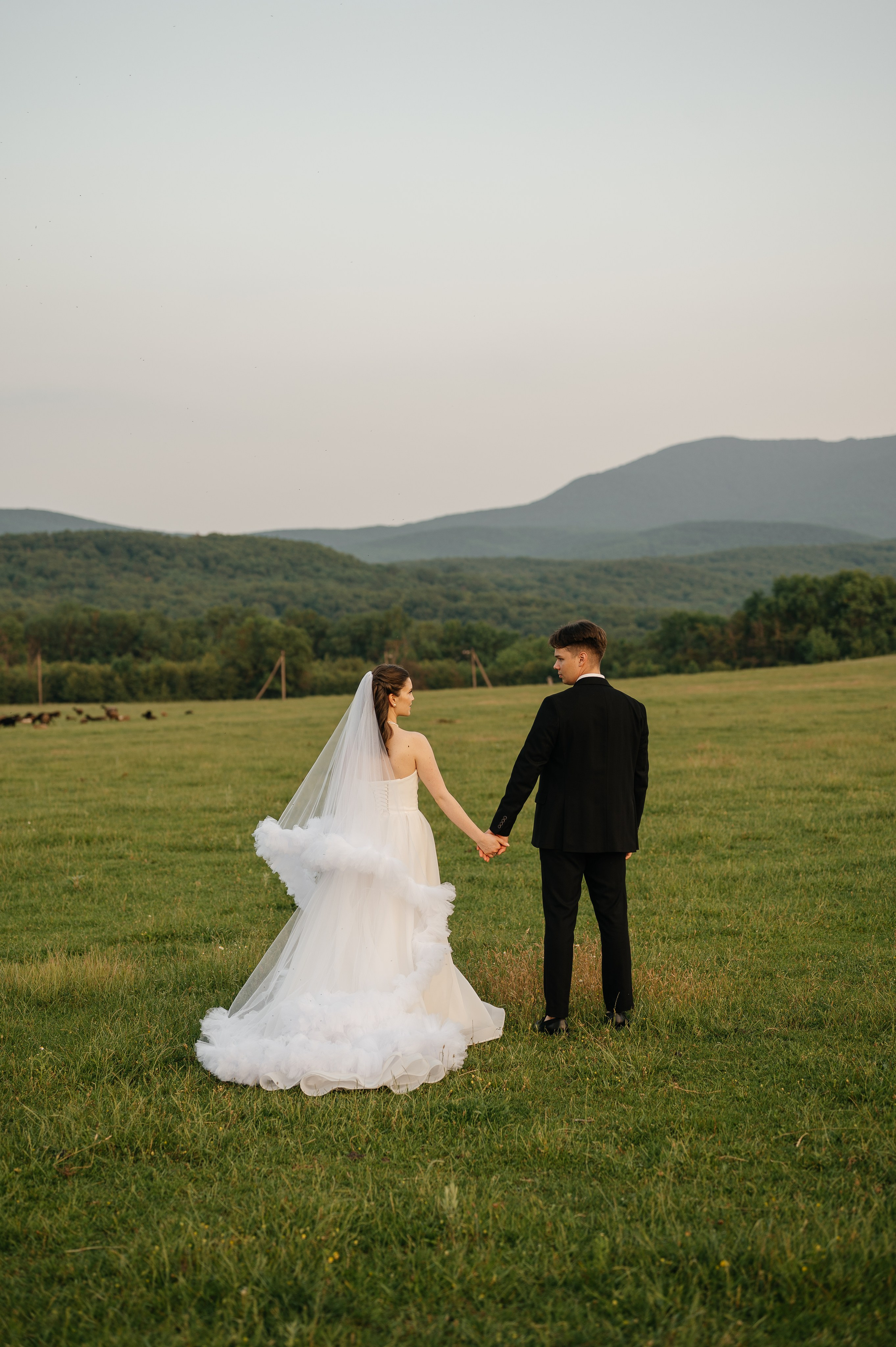Свадебная съёмка в горах. Свадебный и семейный фотограф в Краснодаре Алина Мельник