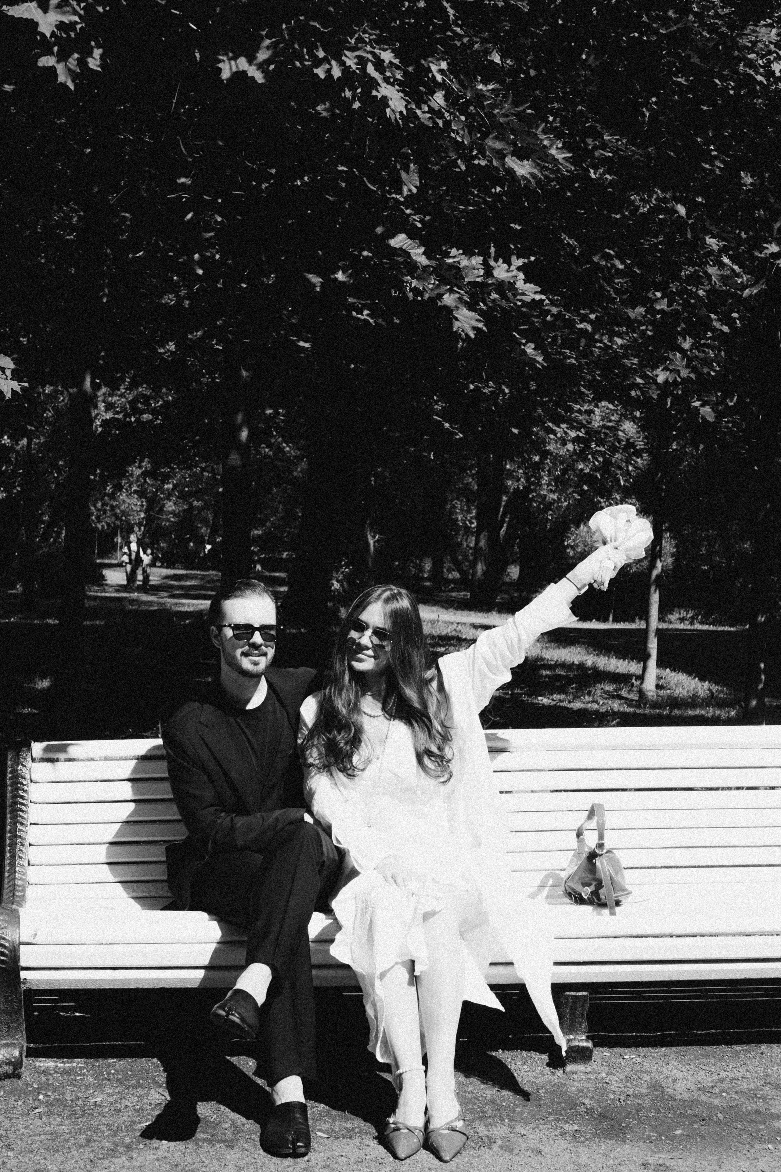 СВАДЕБНАЯ СЬЕМКА В ПАРКЕ ПОБЕДЫ И ПРОГУЛКА ПО МОСКОВСКОМУ ПРОСПЕКТУ. Профессиональный фотограф, Санкт-Петербург — Виктория Богомолова